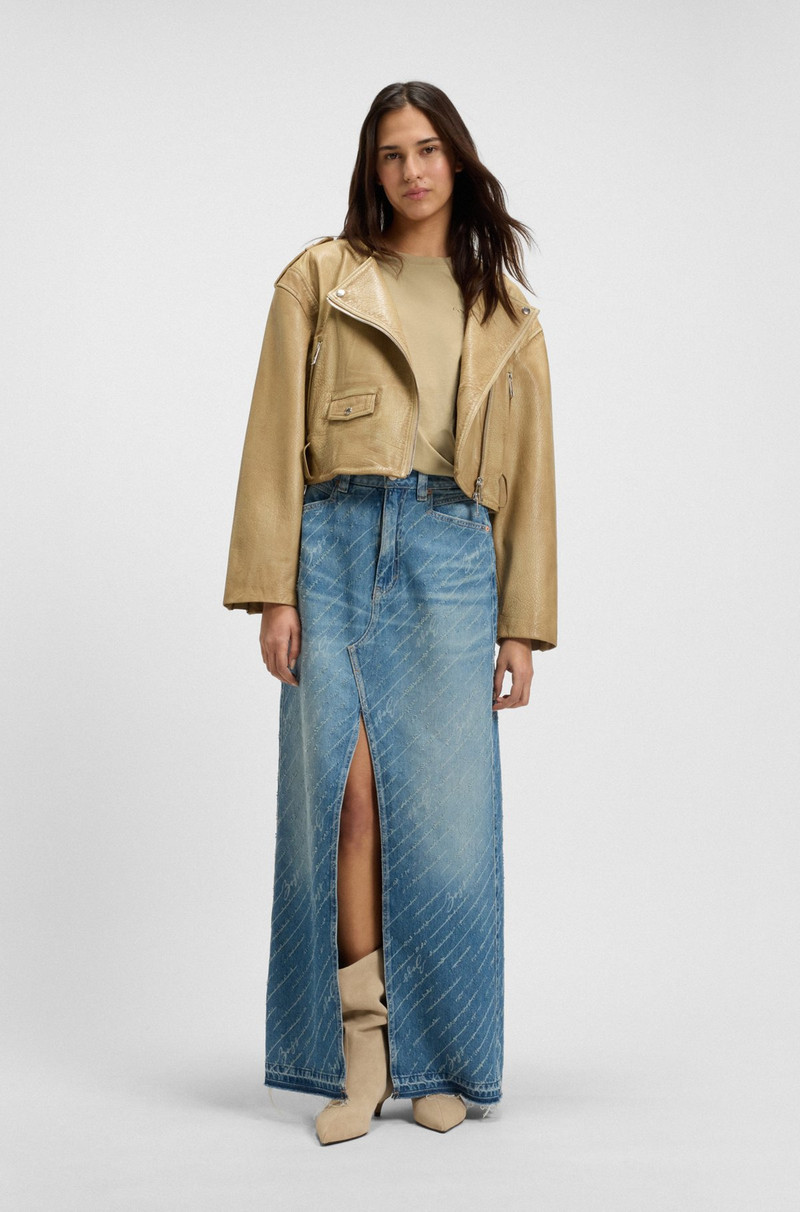 BOSS COTTON-JERSEY T-SHIRT WITH LOGO DETAIL outlook