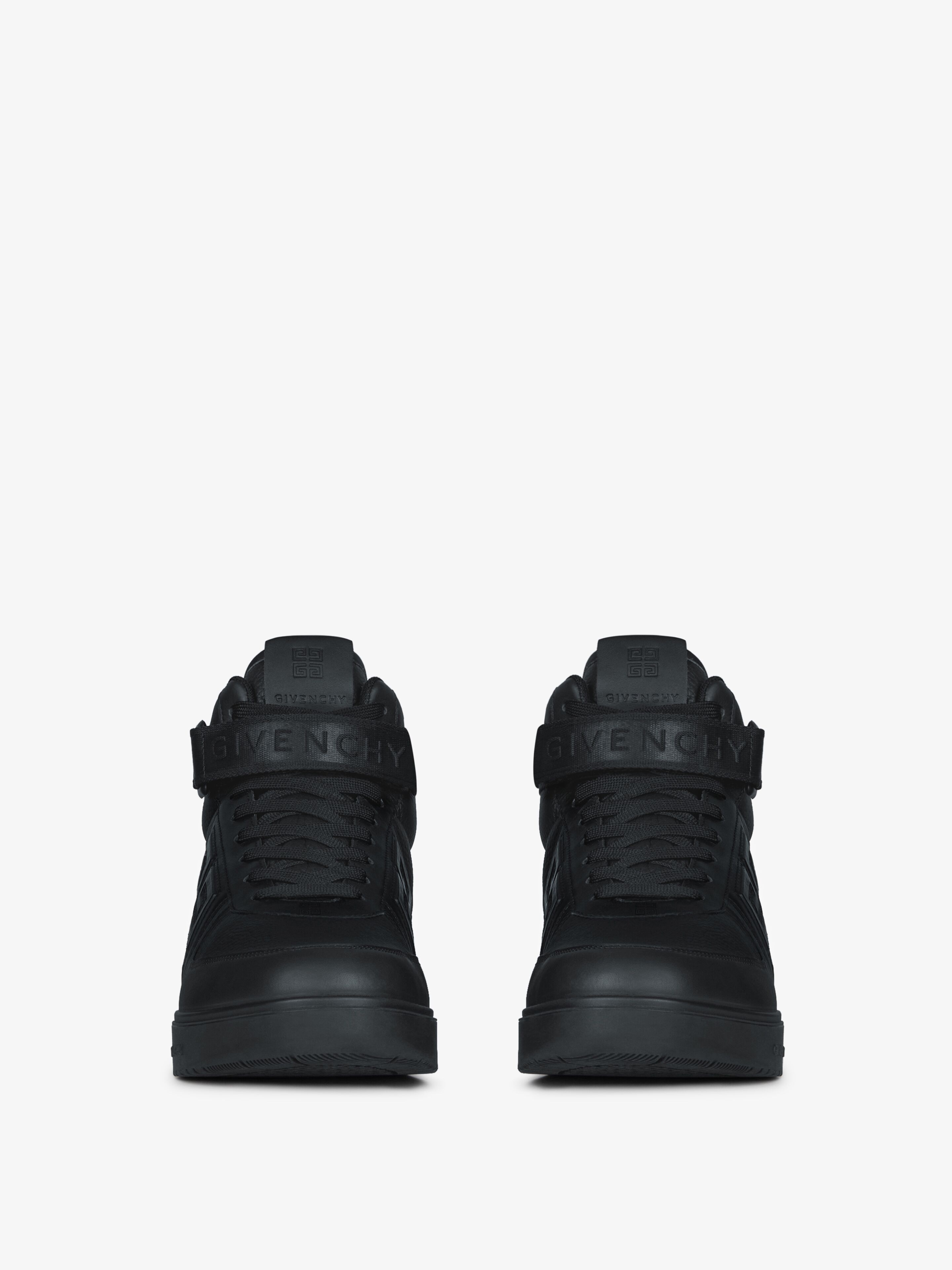 G4 HIGH TOP SNEAKERS IN LEATHER - 2