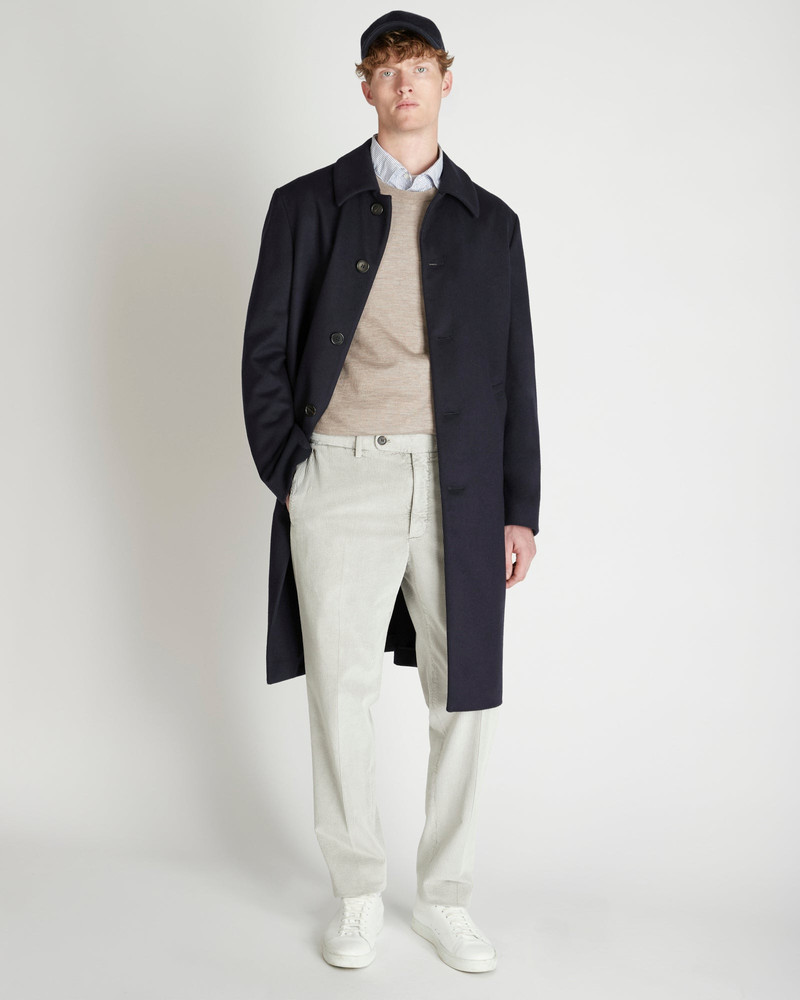 Regular fit wool and cashmere loden 5