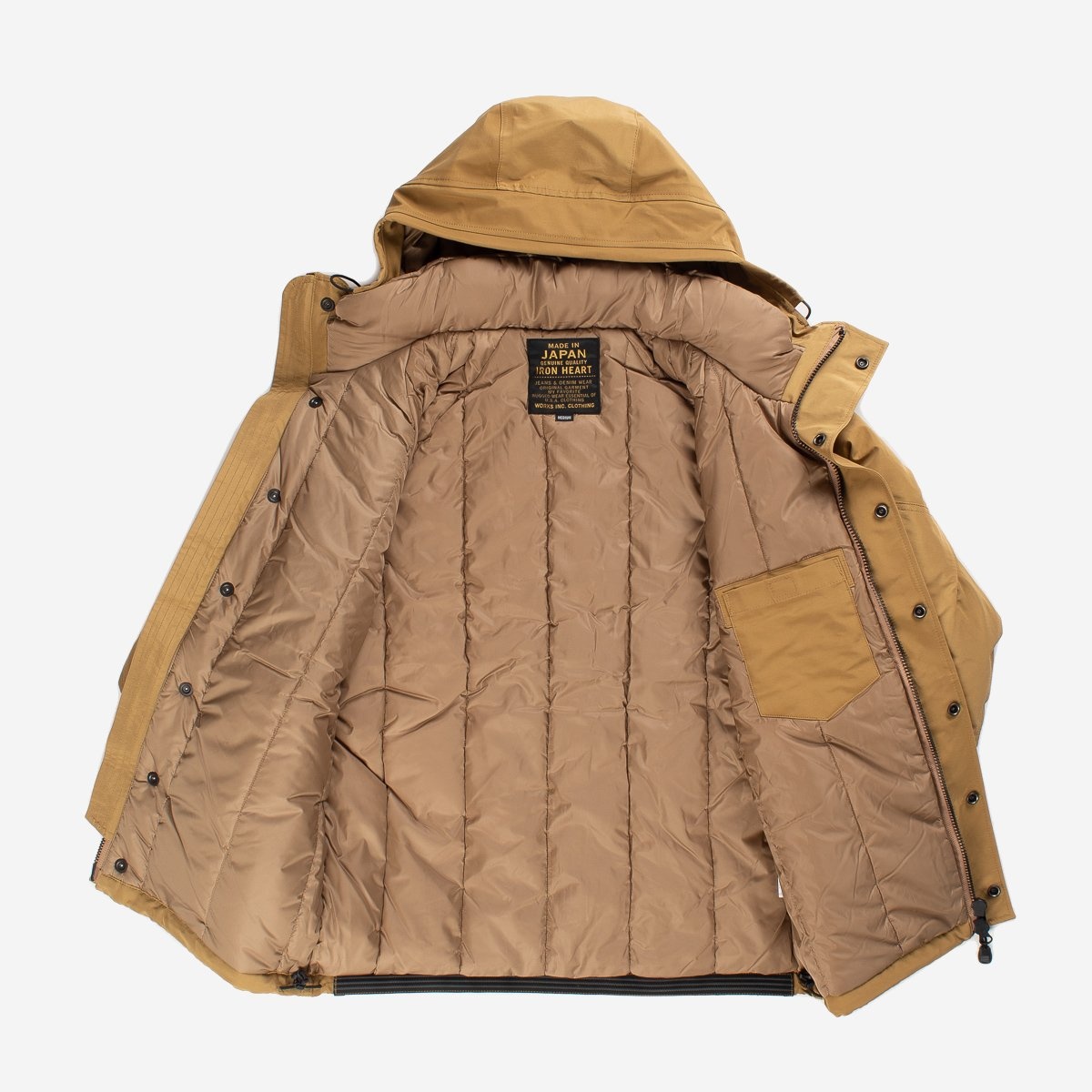 IHJ-75-KHA PrimaLoft® x eVent® Mountain Parka - Khaki - 5