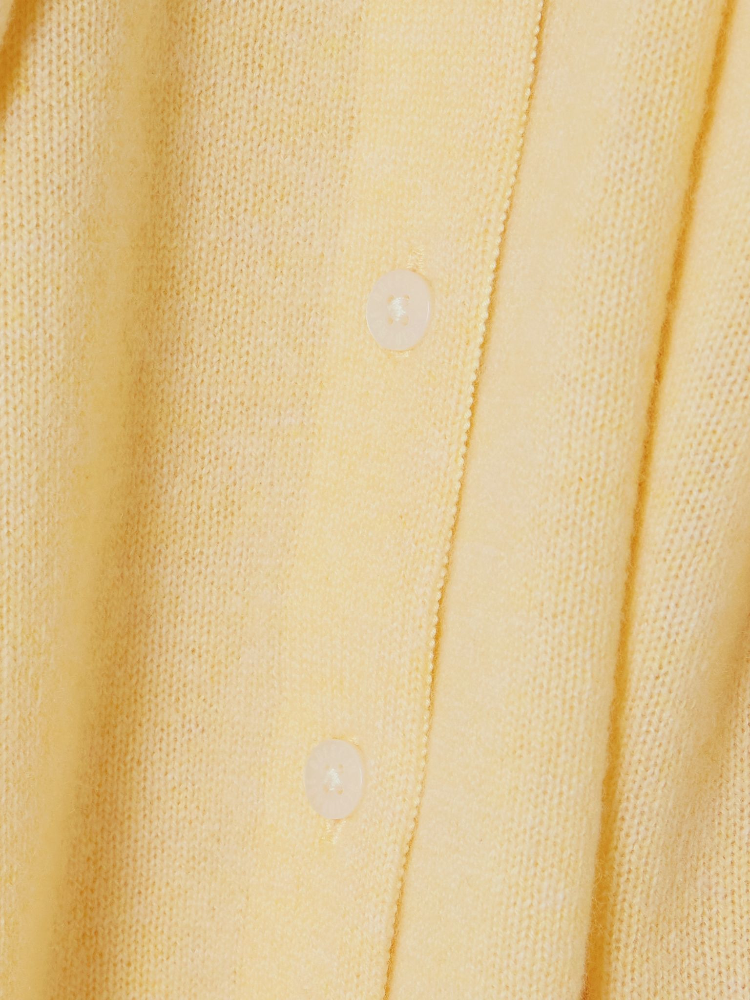 Jane cashmere cardigan Yellow - 5