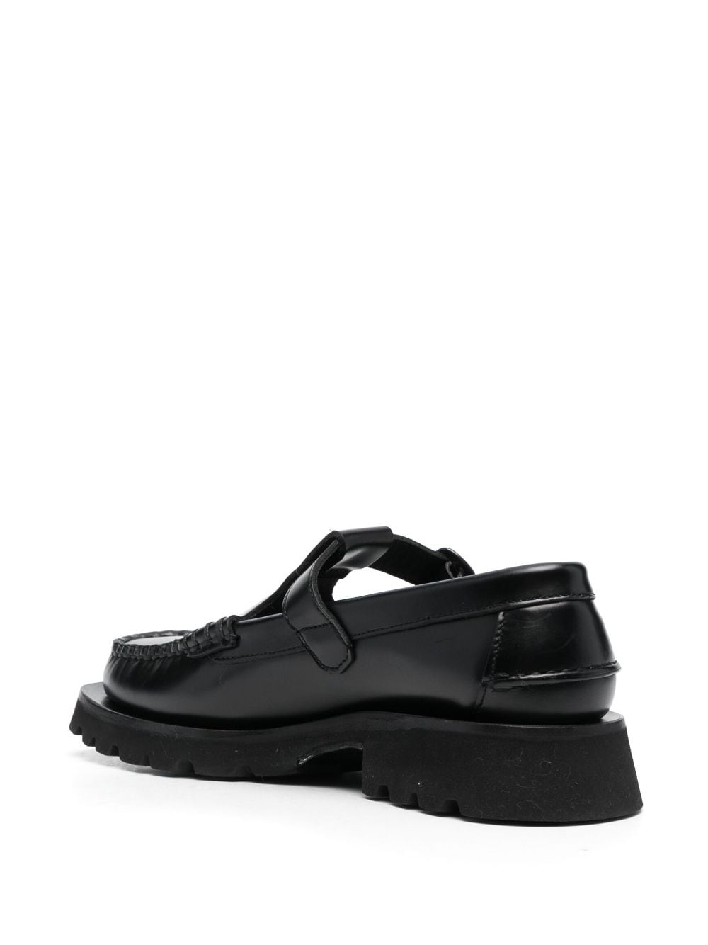 Alber T-bar leather loafers - 3