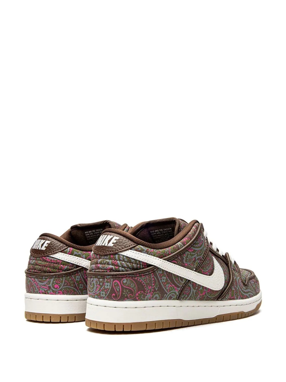 SB Dunk Low "Paisley Brown" sneakers - 3