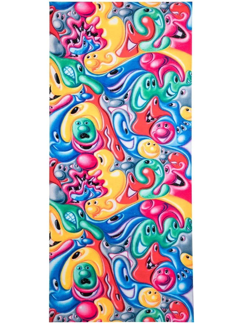 x Kenny Scharf Faces In Places beach towel - 3