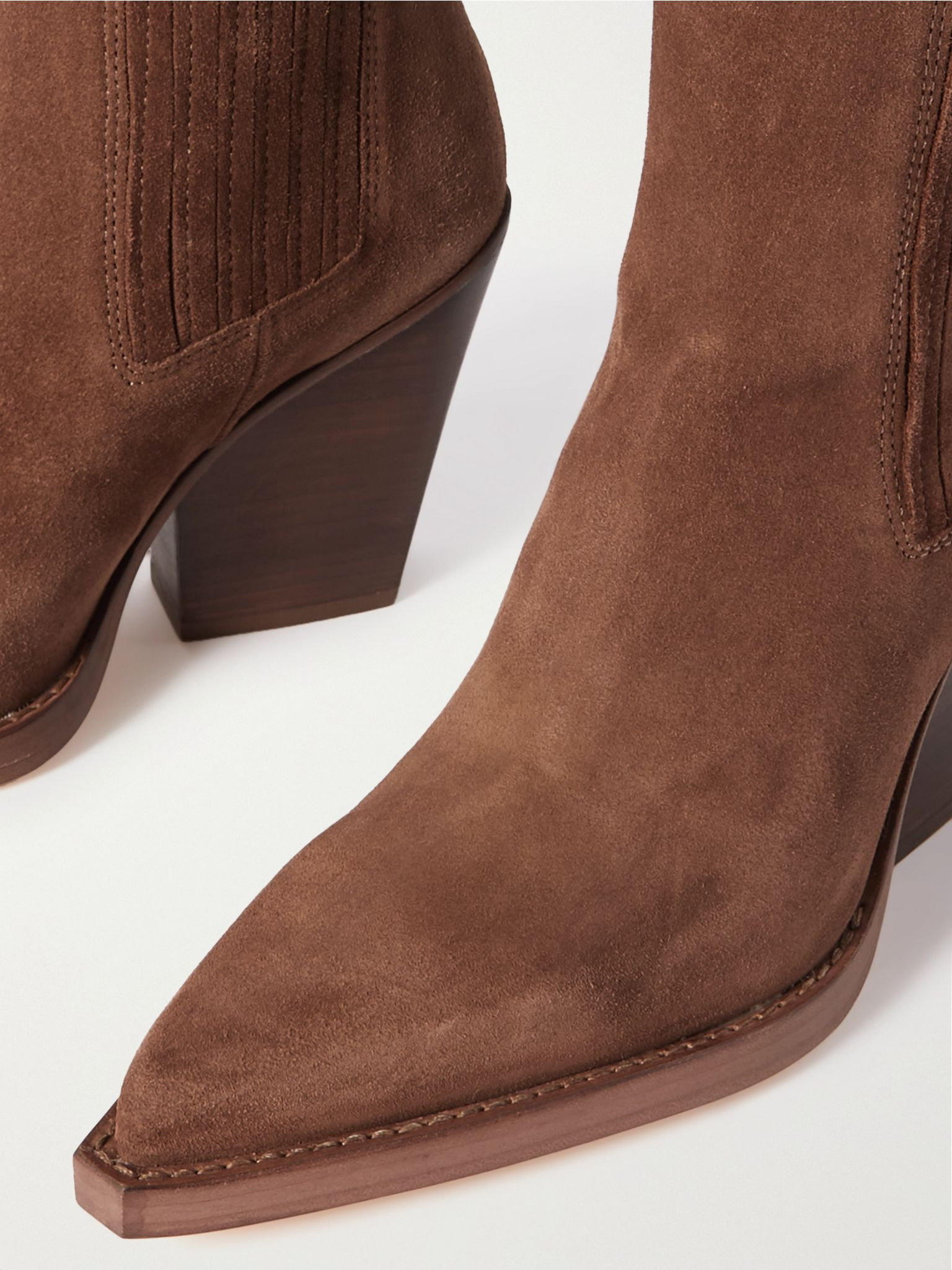 Dallas suede ankle boots Brown - 4