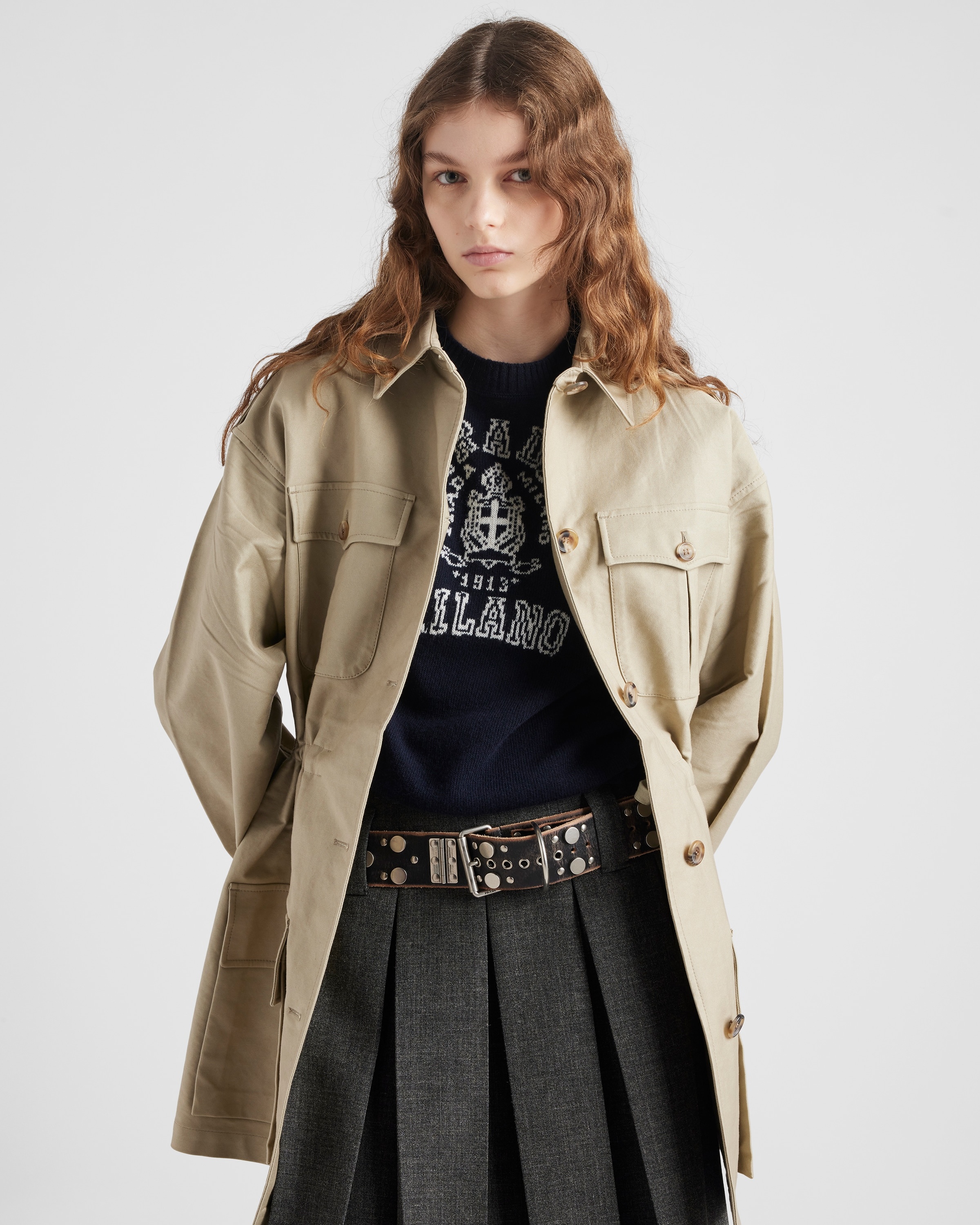 Wool and cashmere intarsia sweater - 3