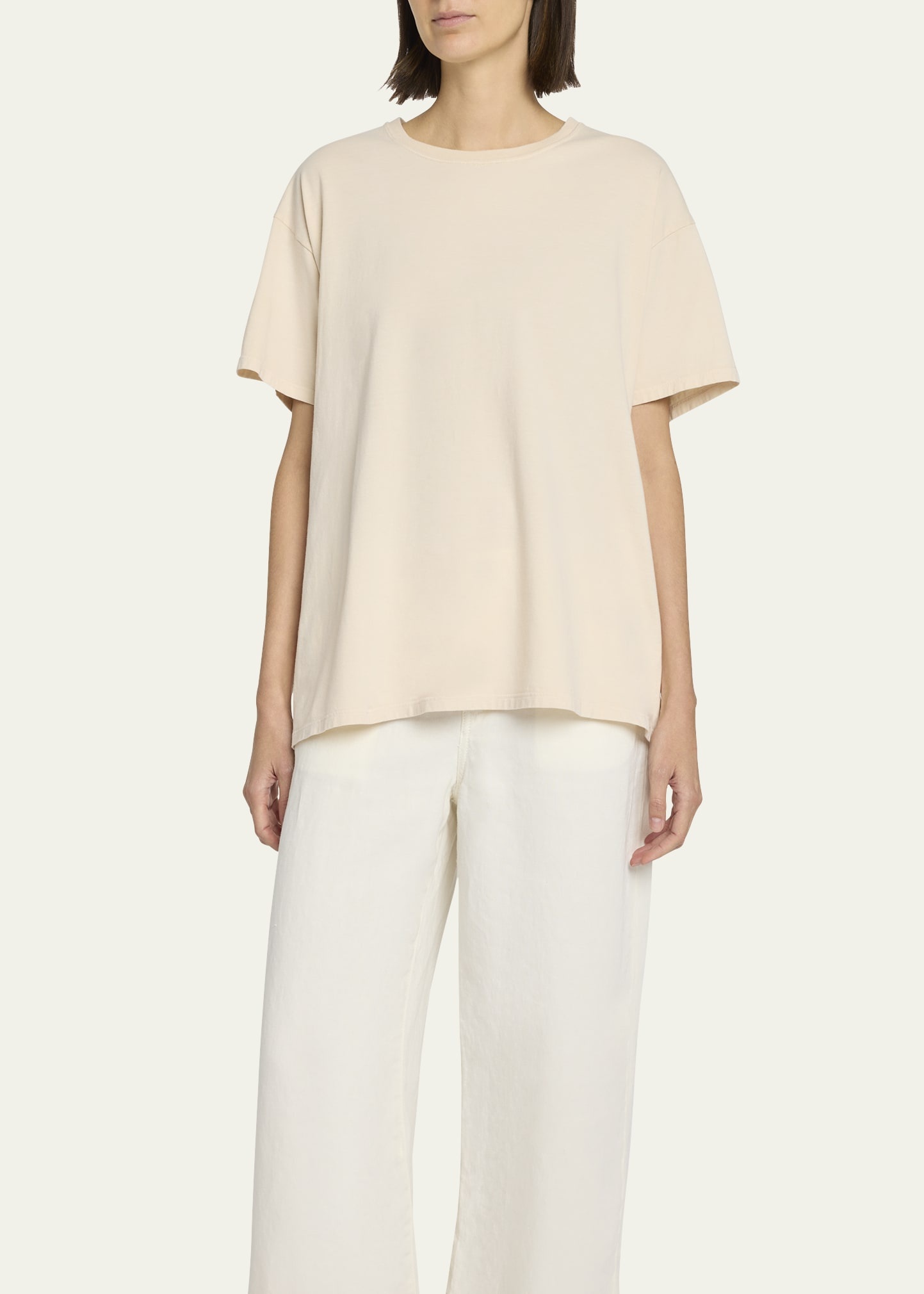 Nadina Oversized Short-Sleeve Top - 4