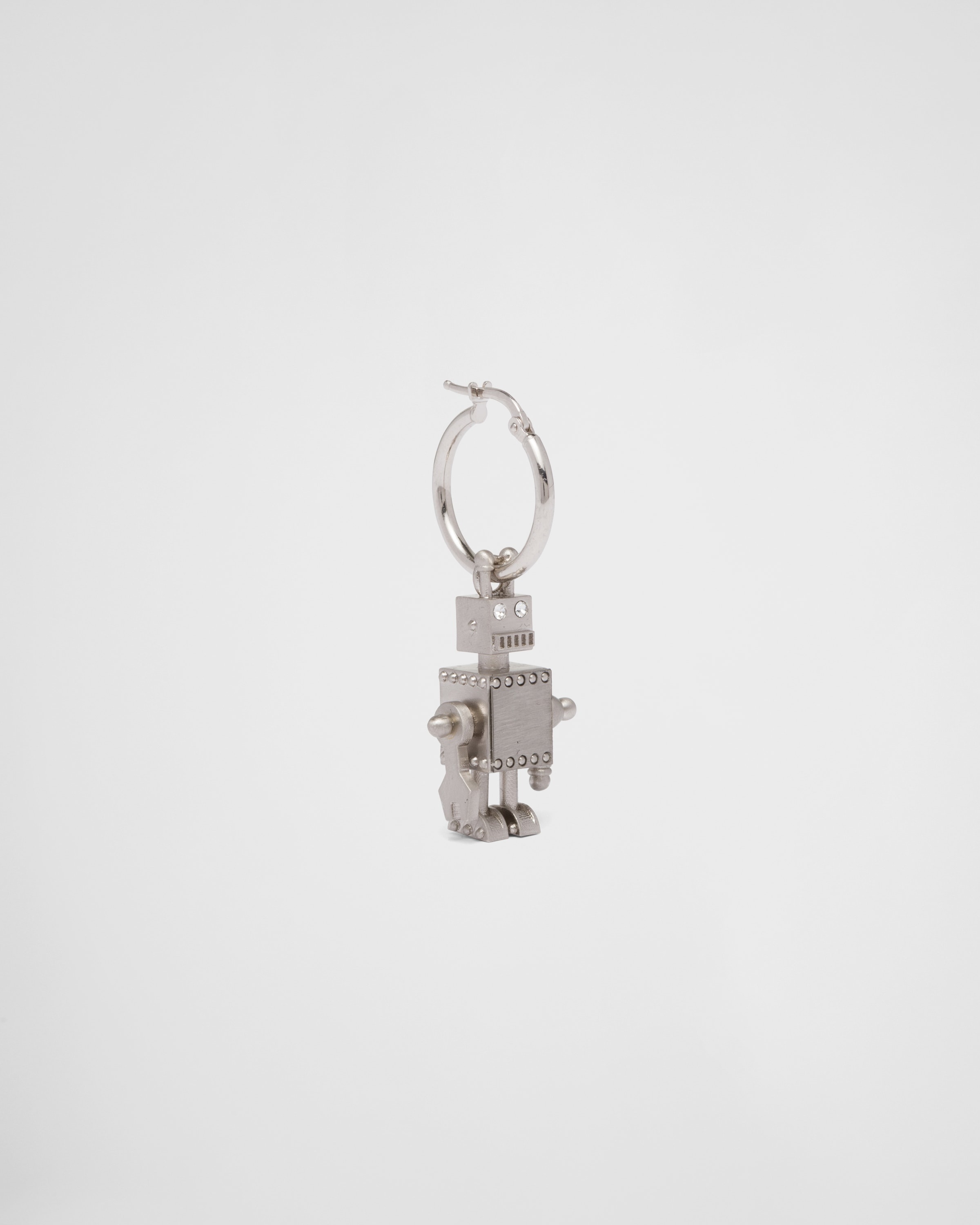 Single earring with Robot Jewels pendant - 3