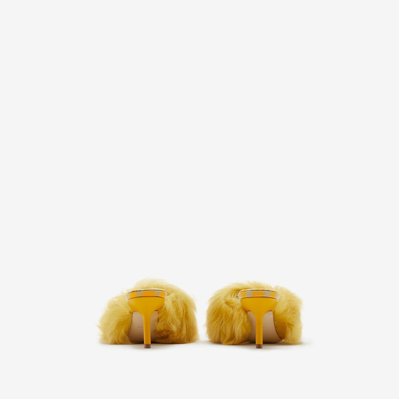 Shearling Minnie Mules 4