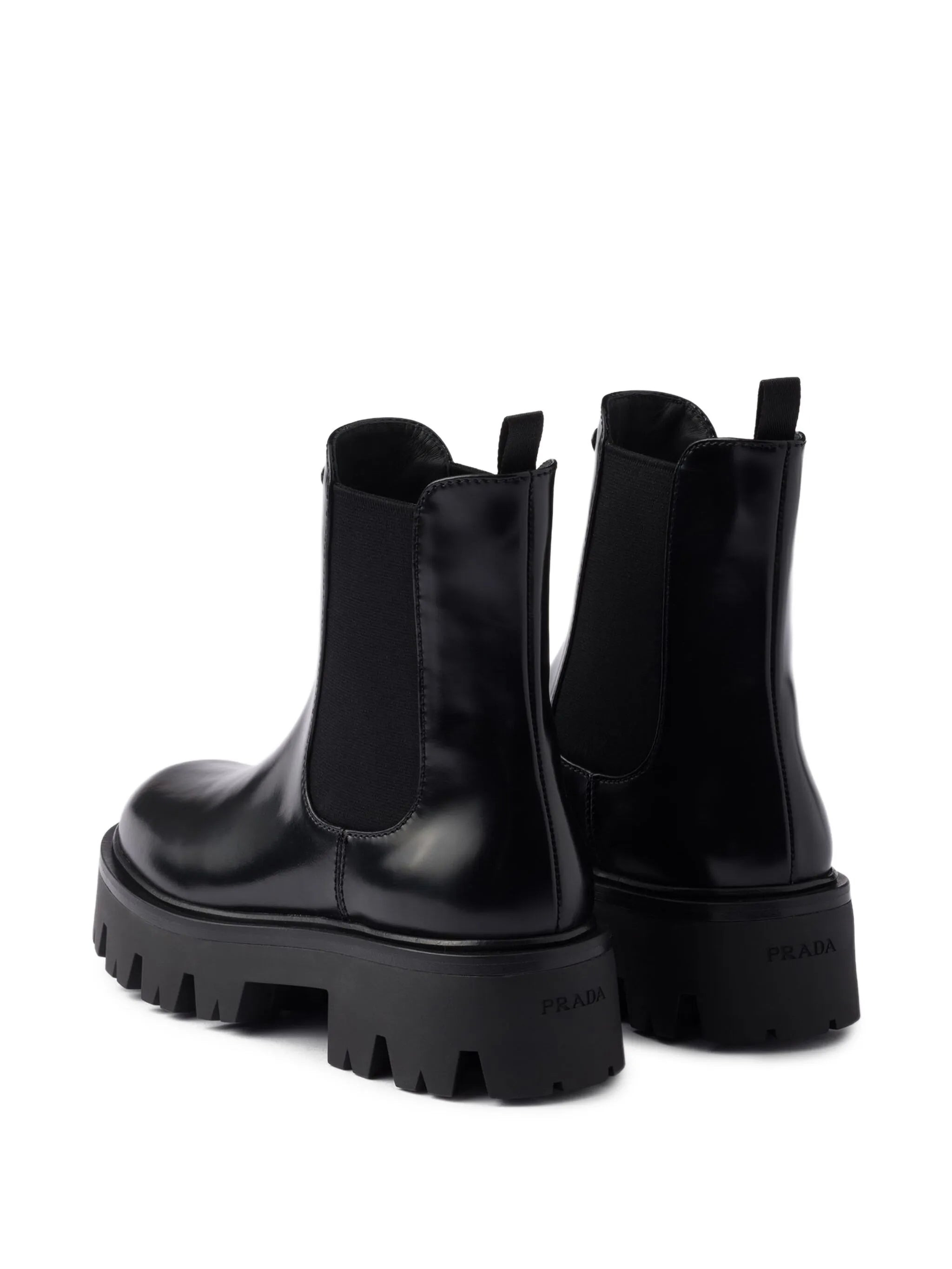 Prada 55mm Triangle-logo Chelsea Boots - 3