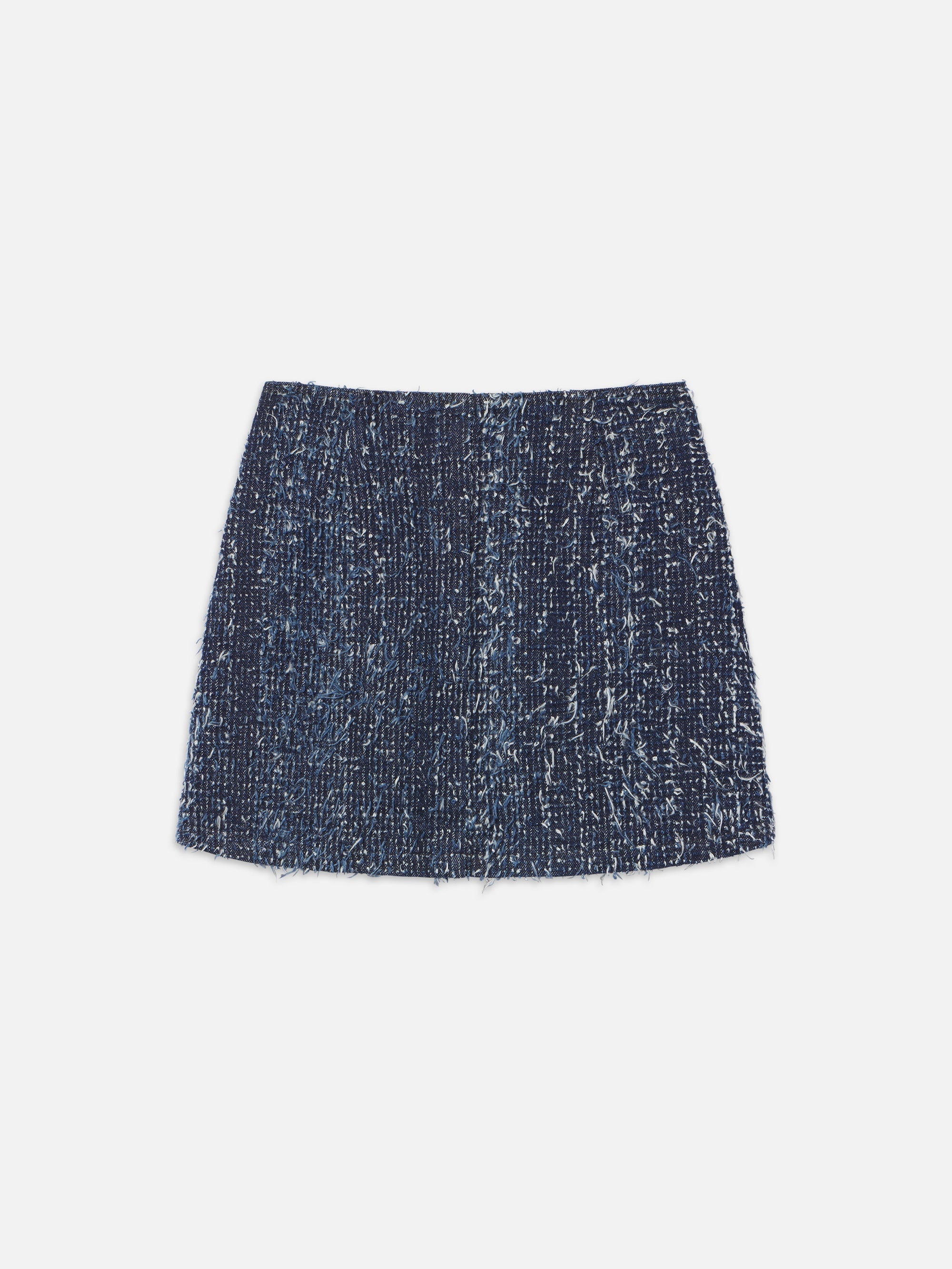 Denim Boucle Skirt in Magic - 4