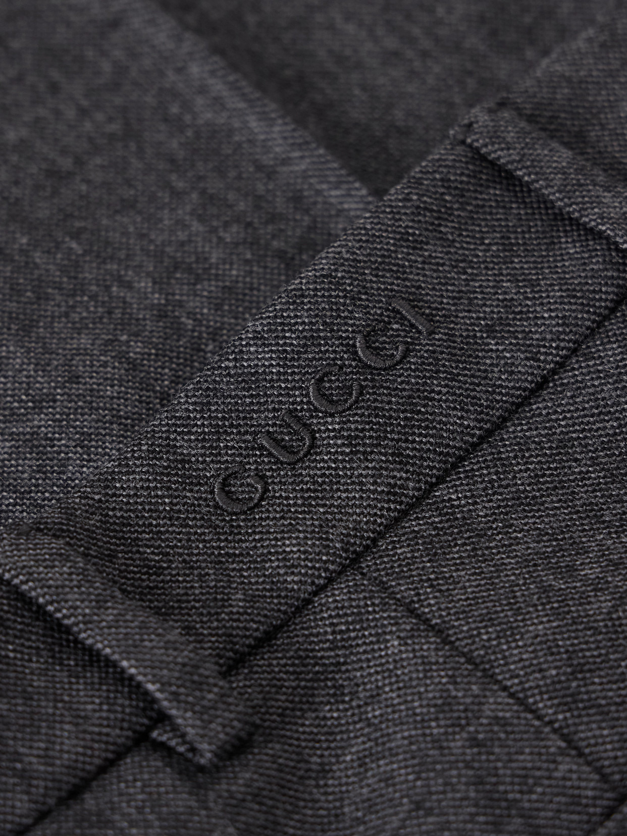 Pleated Wool-twill Pants - 5