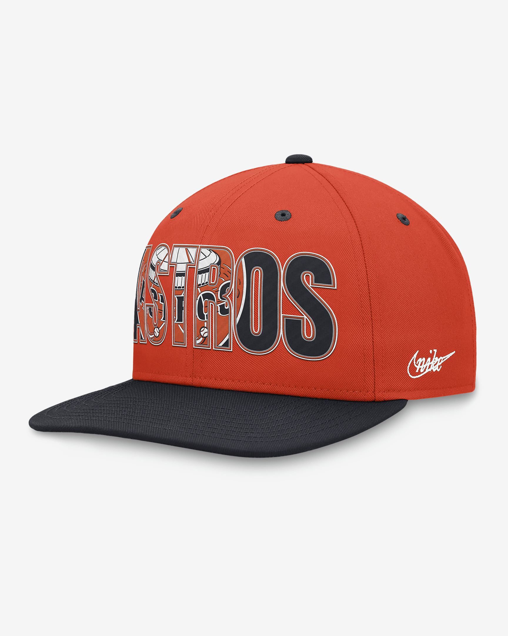 Houston Astros Pro Cooperstown Men's Nike MLB Adjustable Hat - 1