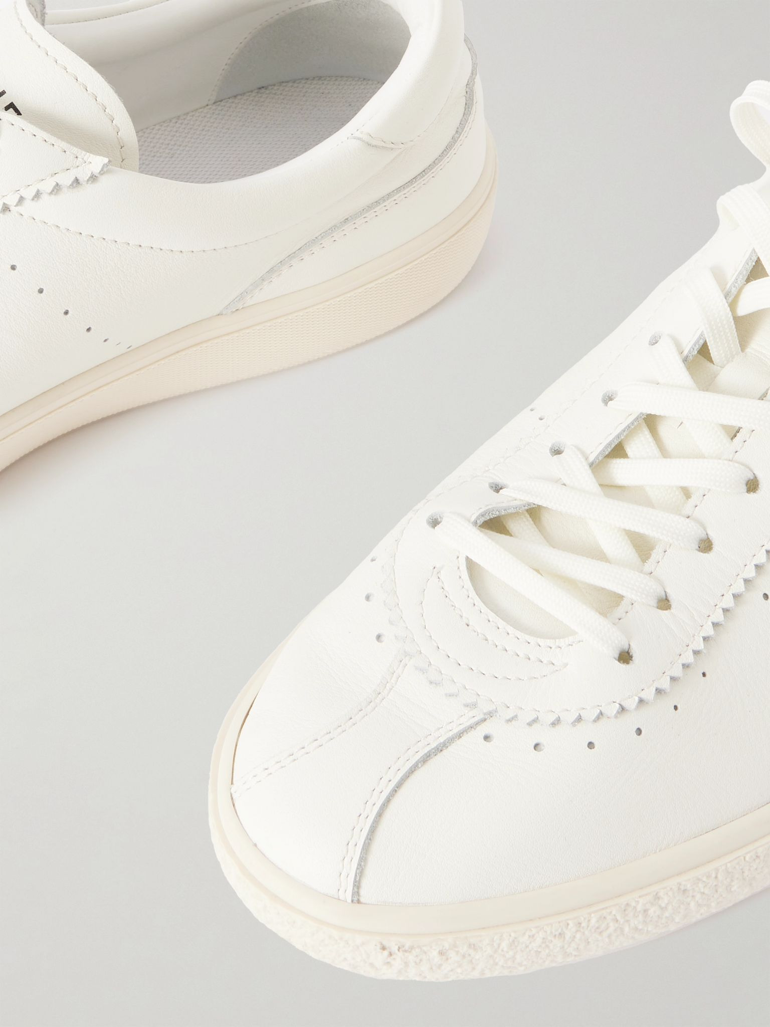 Leather Sneakers White - 5