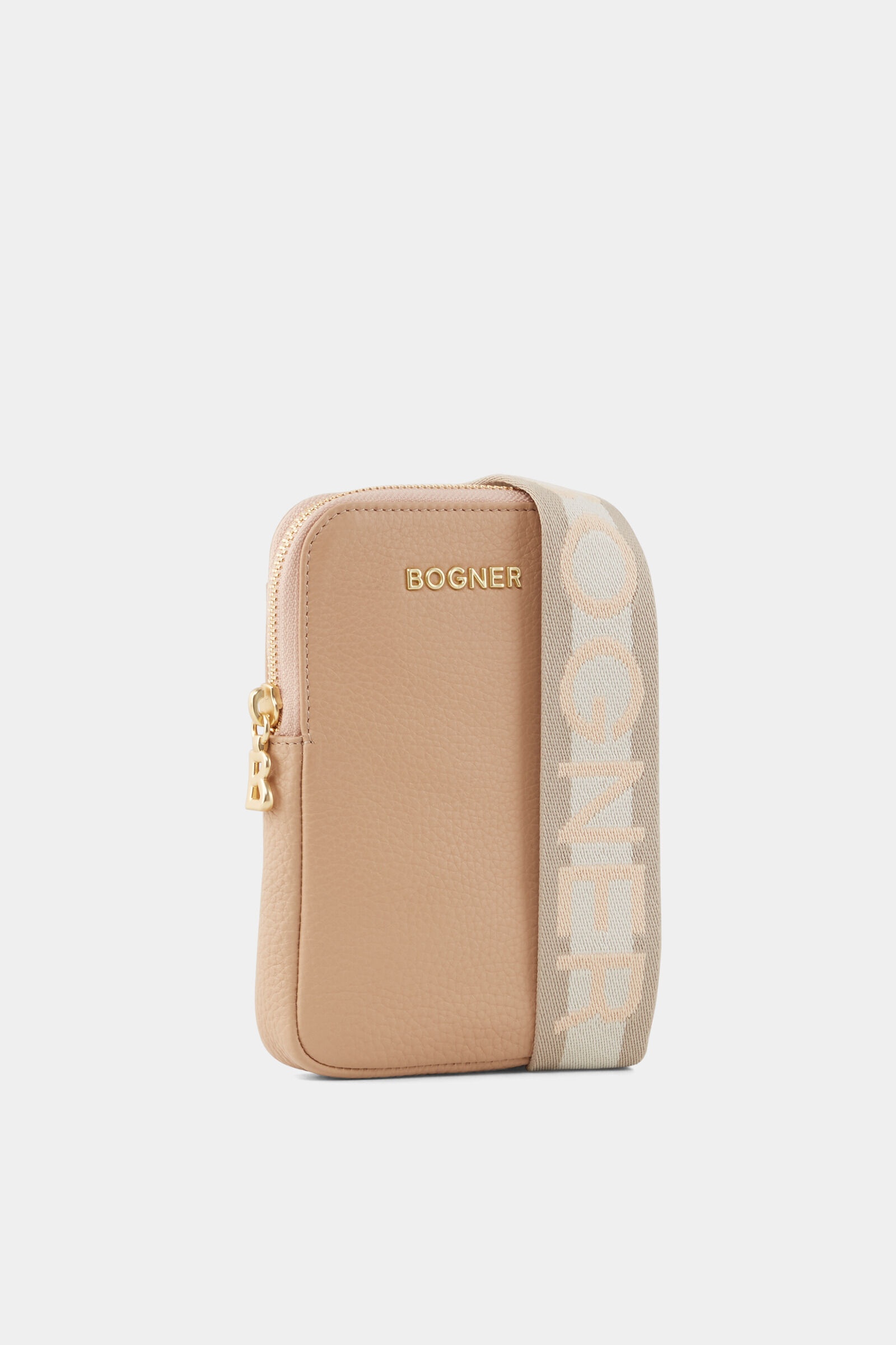 Andermatt Johanna Smartphone pouch in Cappuccino - 2