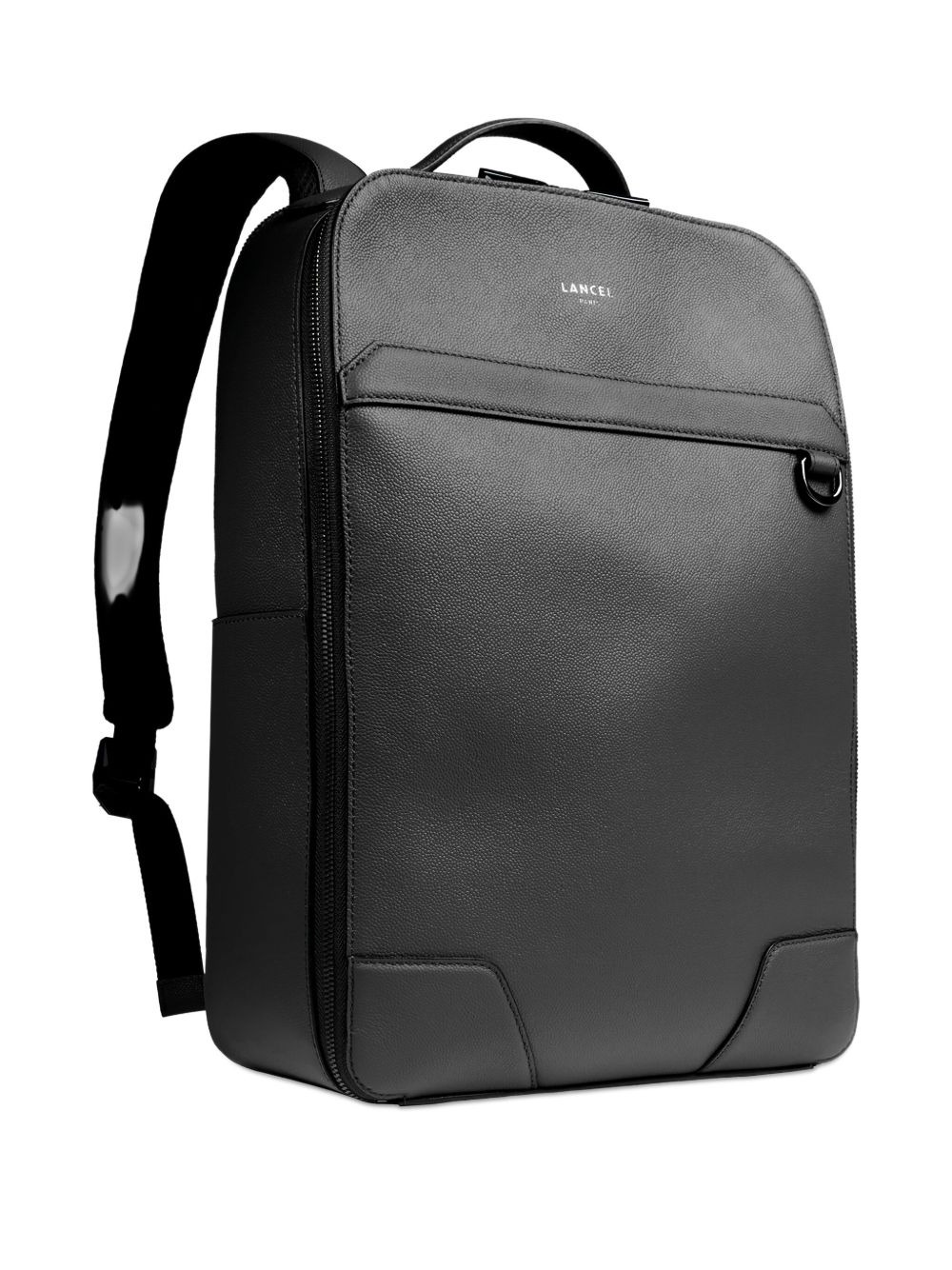 leather top-handle backpack - 5
