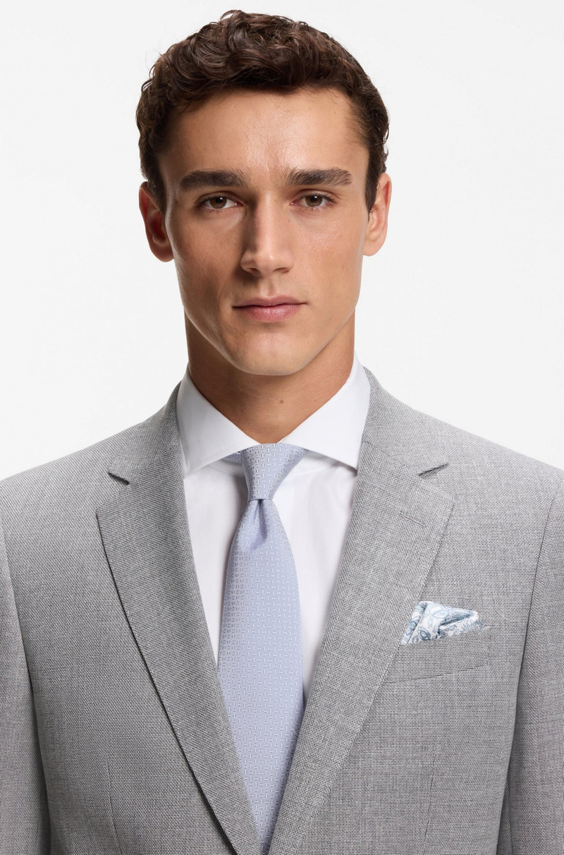 BOSS TIE WITH JACQUARD PATTERN outlook