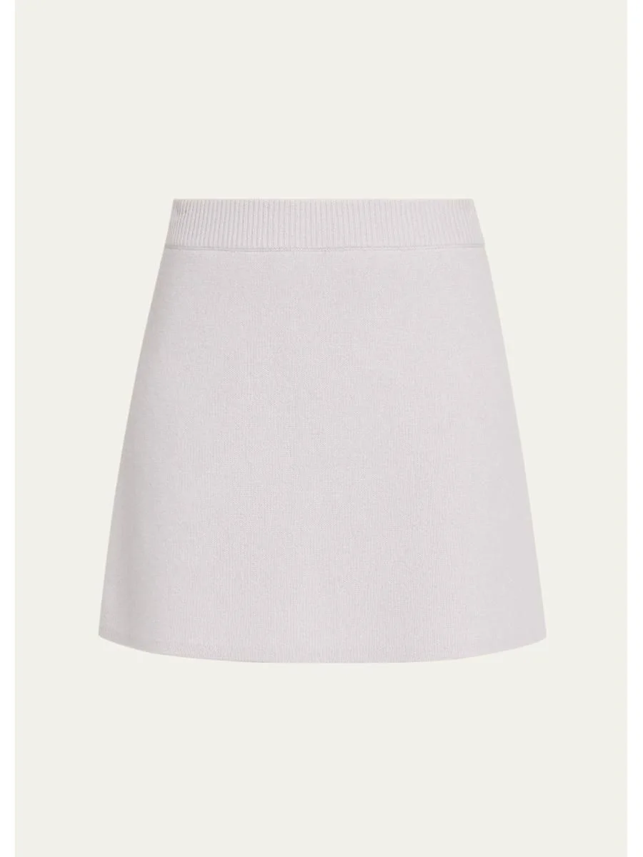 Clare Cashmere Mini Skirt - 1
