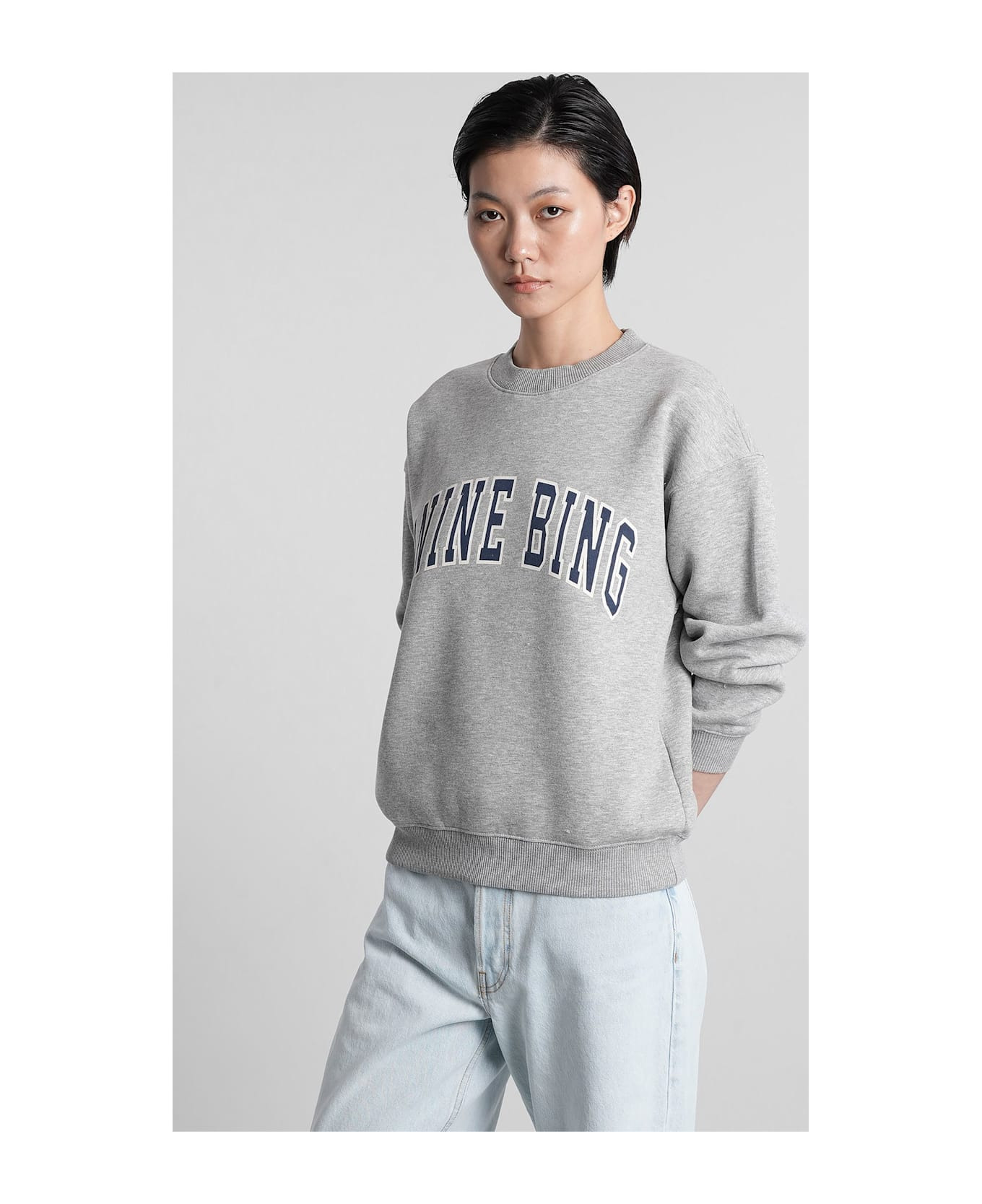 Spencer Sweatshirt In Grey Cotton - 4