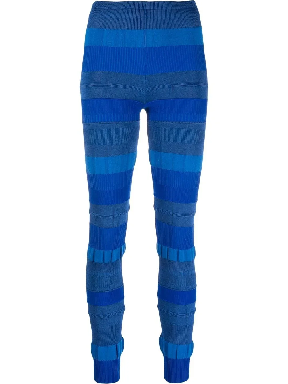 textured rib leggings - 1