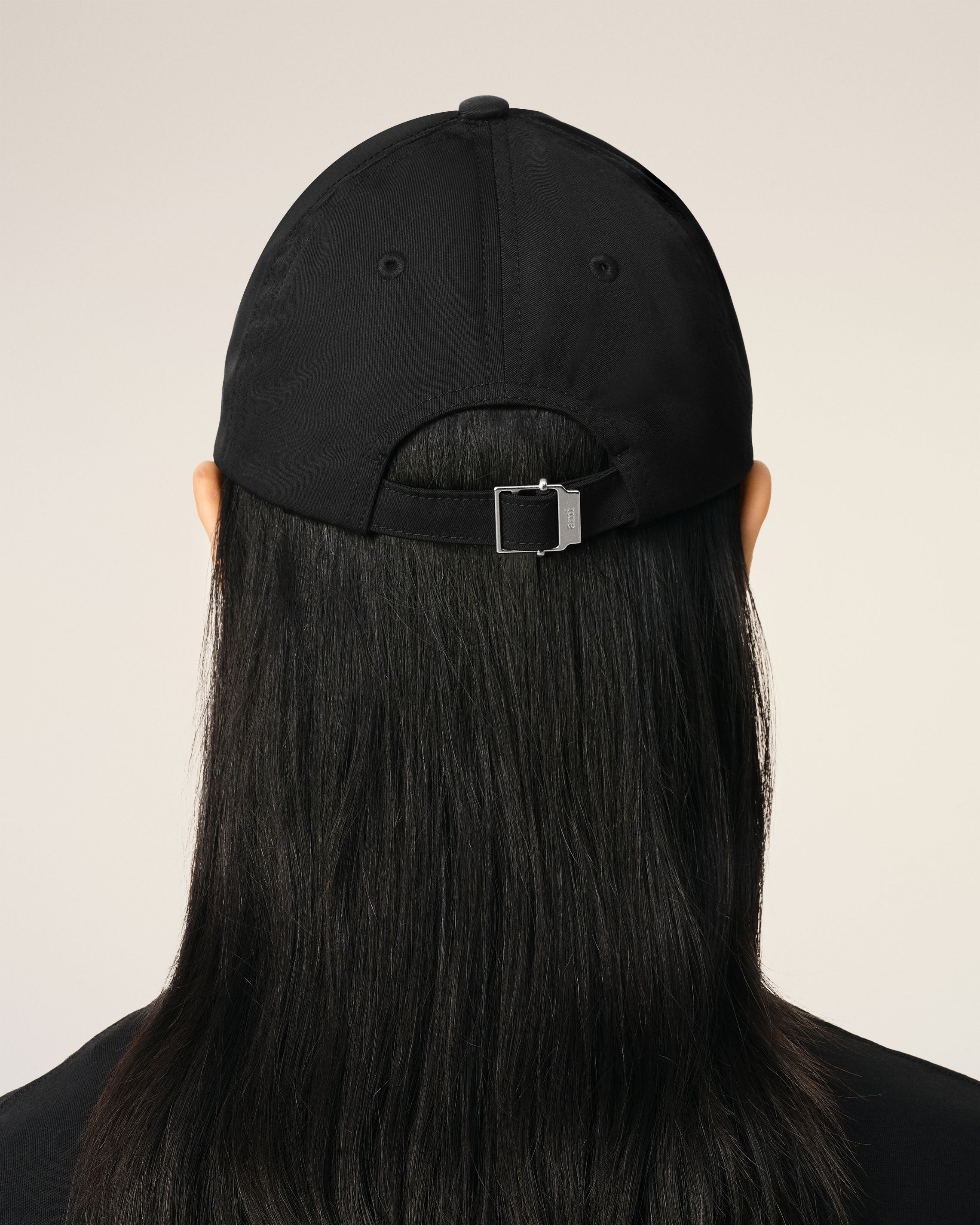 BLACK TWILL AMI DE COEUR STUD CAP - 6