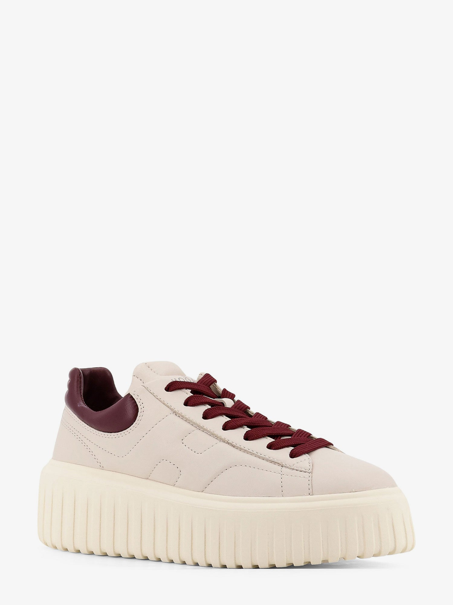 H-STRIPES LEATHER LOW-TOP SNEAKERS - 2