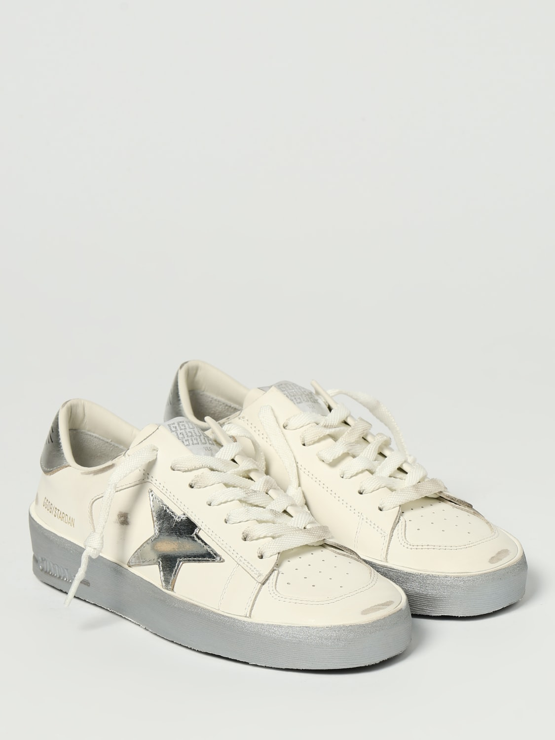 Stardan Golden Goose sneakers in worn leather - 2
