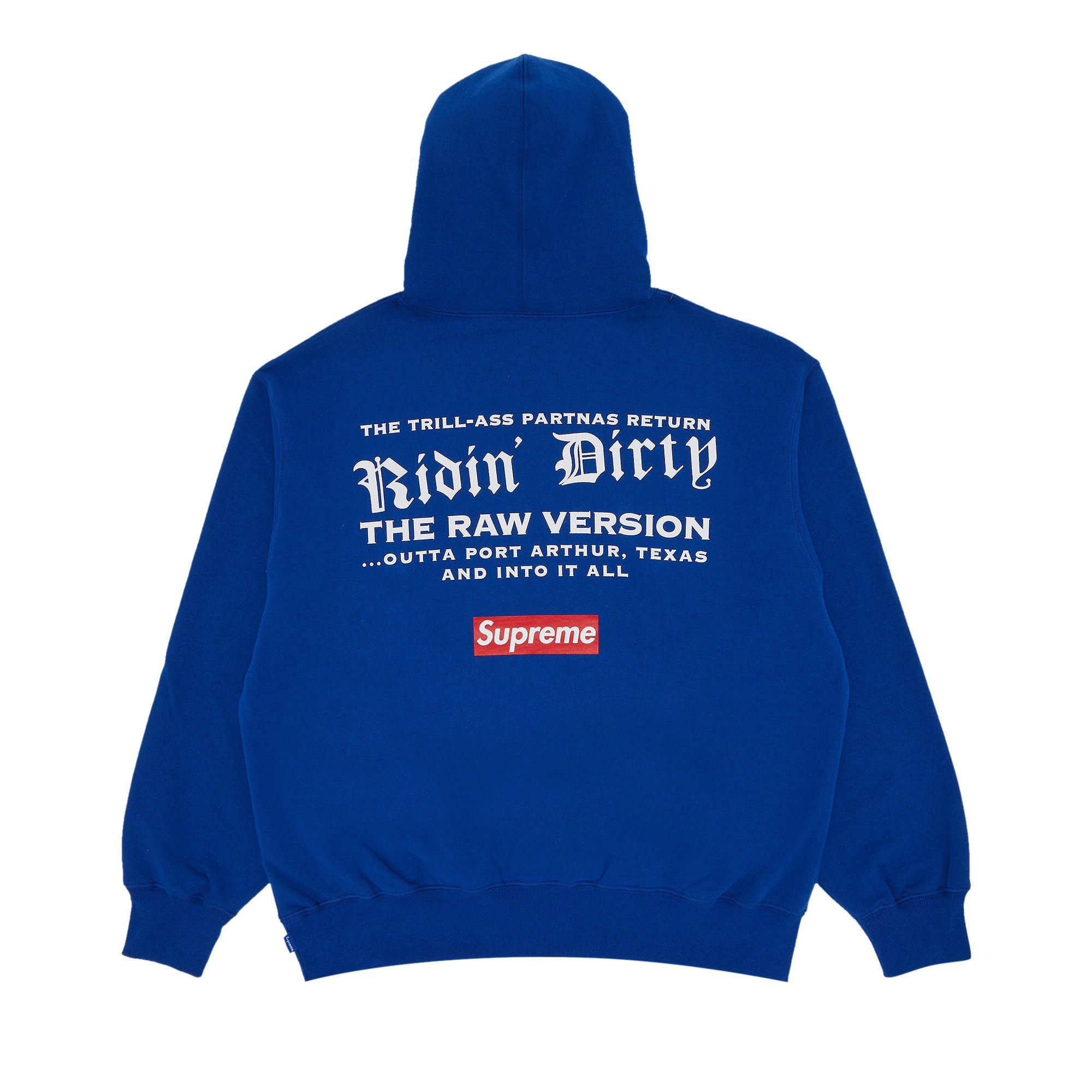 Supreme UGK Hooded Sweatshirt 'Royal' - 2