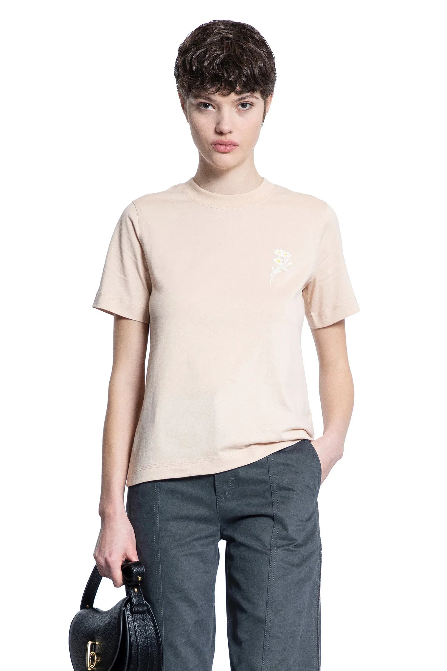 Daisy-Logo-Cotton-T-Shirt - 5
