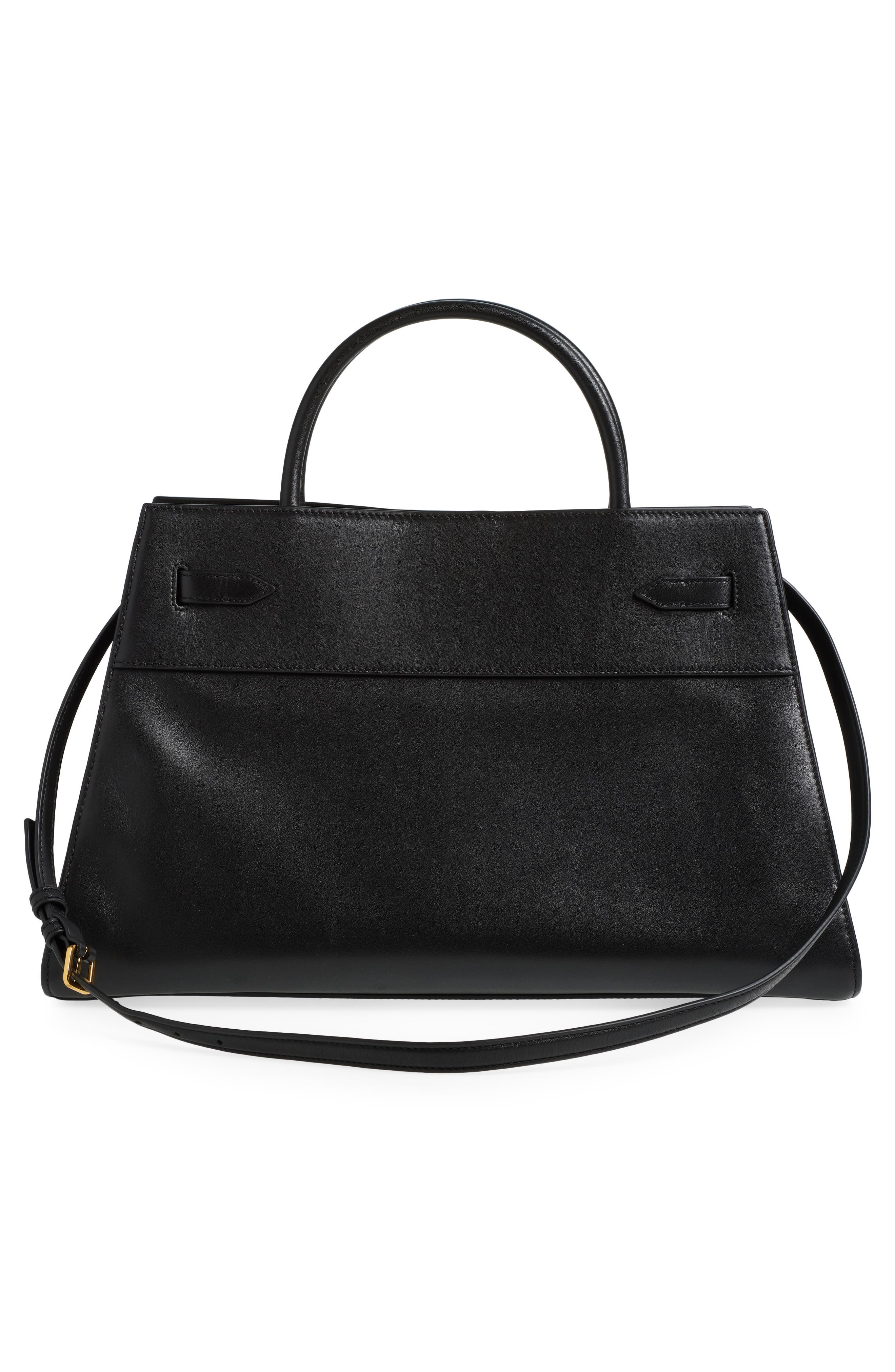 Veronica Beard Large Dash Leather Tote in Black at Nordstrom - 4