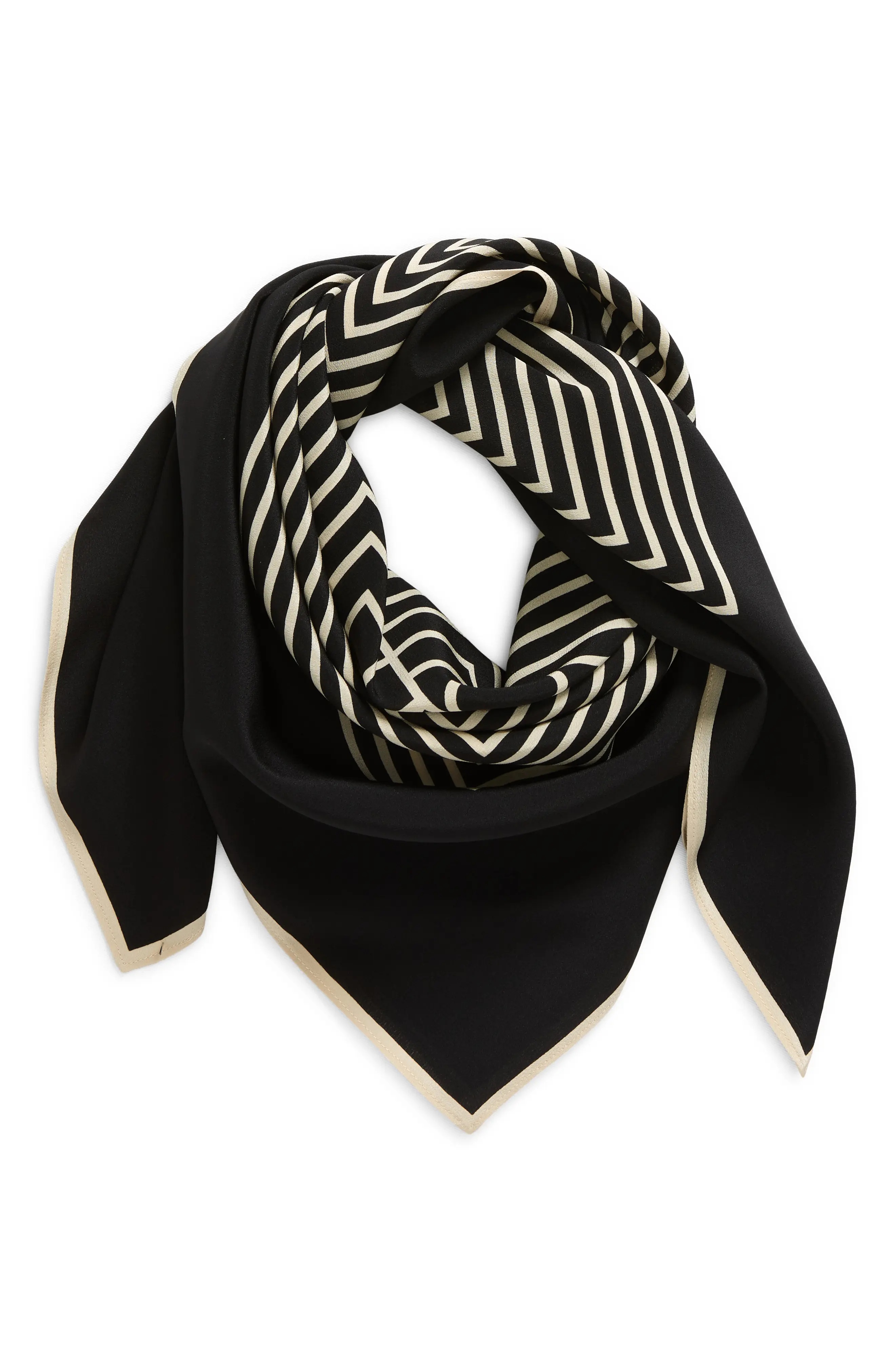 Monogram Silk Scarf - 3