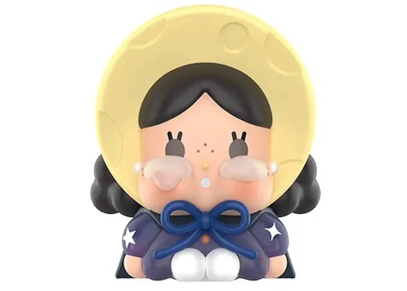 Pop Mart CRYBABY Crying to the Moon Sitting Series The Full Moon (Mini) Figure - 1
