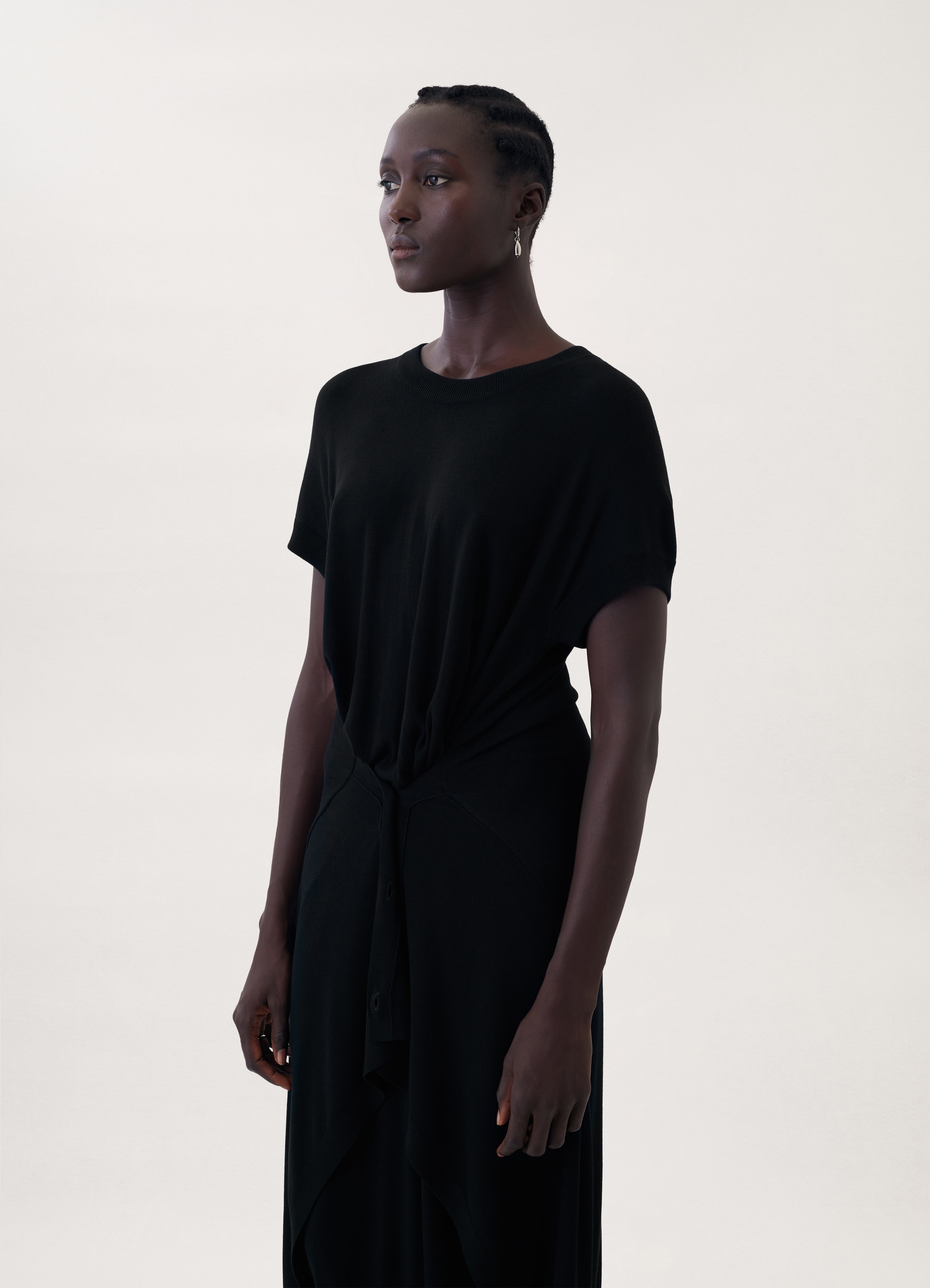 DOUBLE LAYER SKIRT DRESS - 5
