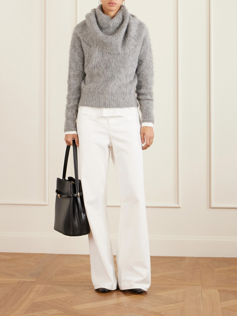 TOTEME Funnel-neck Alpaca-blend Sweater outlook