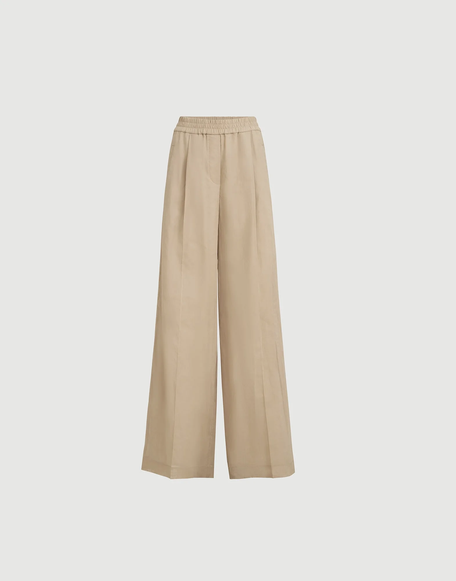 Cotton organza loose track trousers - 1