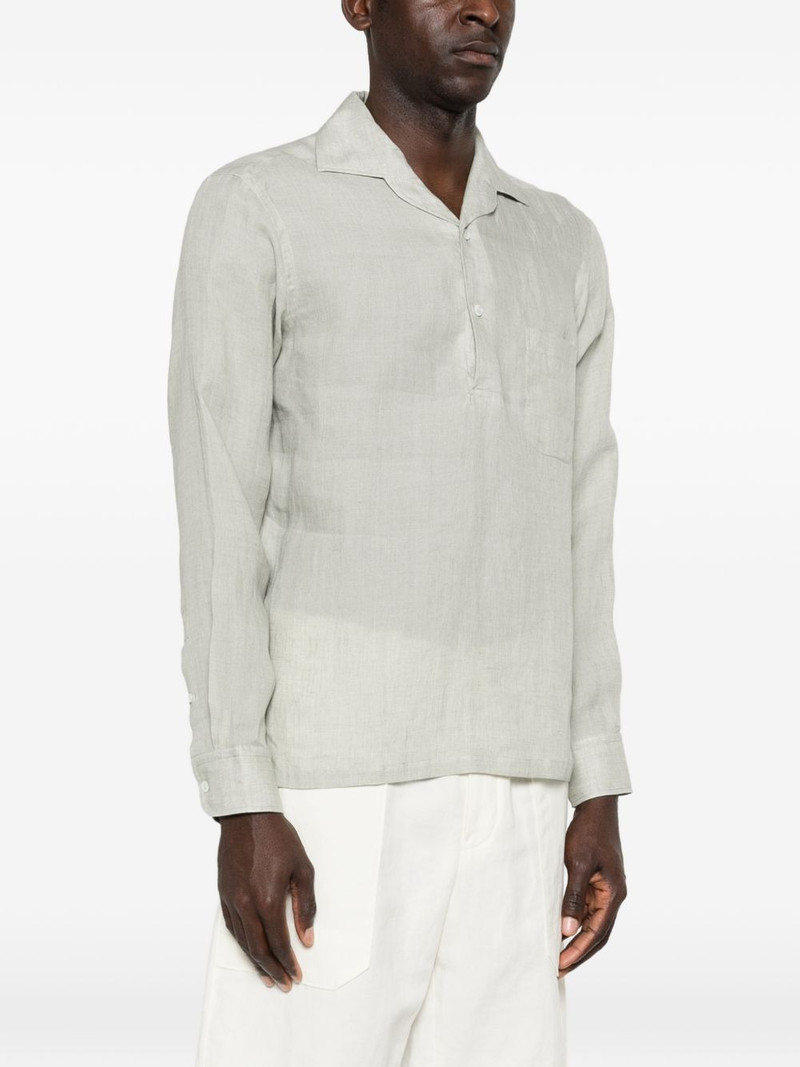 LARDINI chest-pocket polo shirt outlook