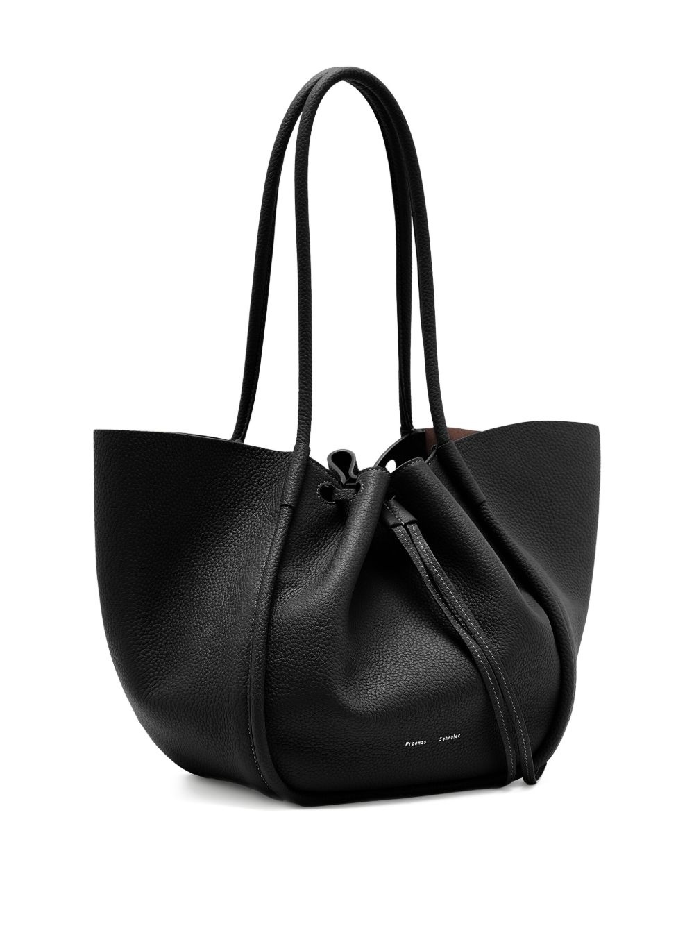 large Ruched tote bag - 5