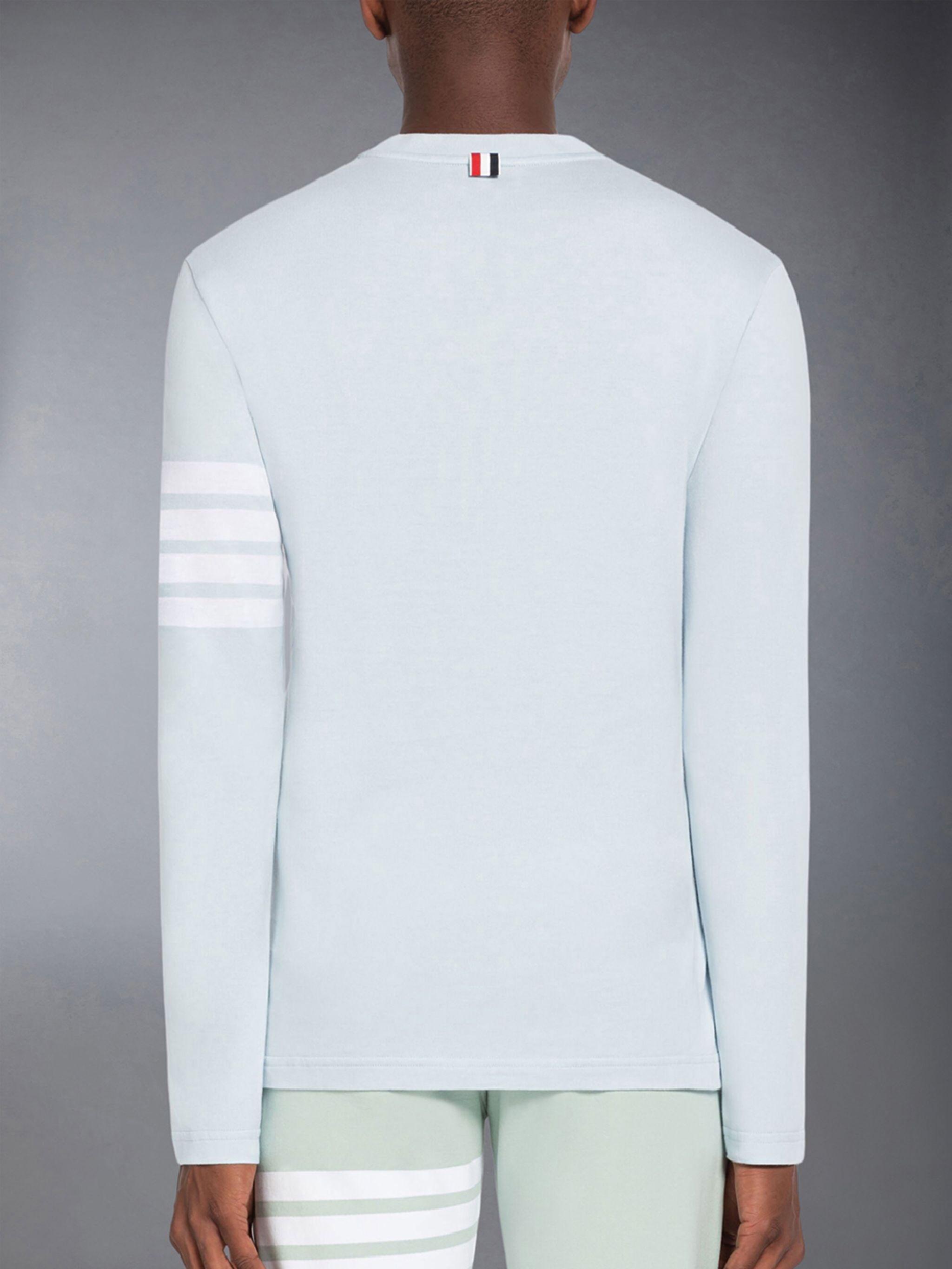 THOM BROWNE メンズ 長袖Tシャツ MJS169G 07862 330 楽天市場】【3%オフクーポン配布中】 THOM BROWNE トムブラウン