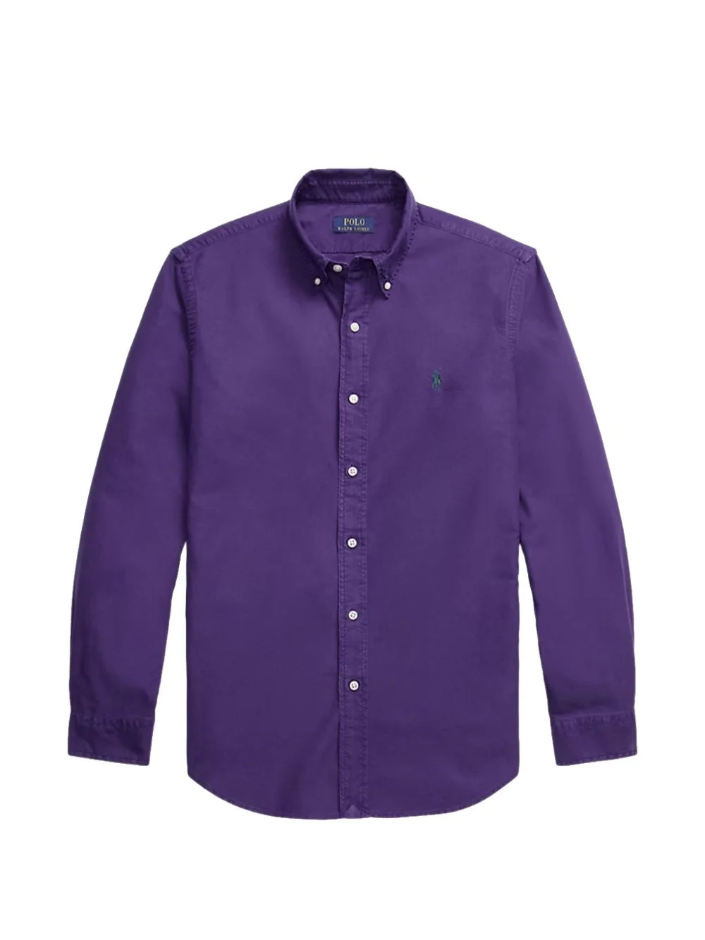 Custom Fit garment-dyed Oxford shirt - 1