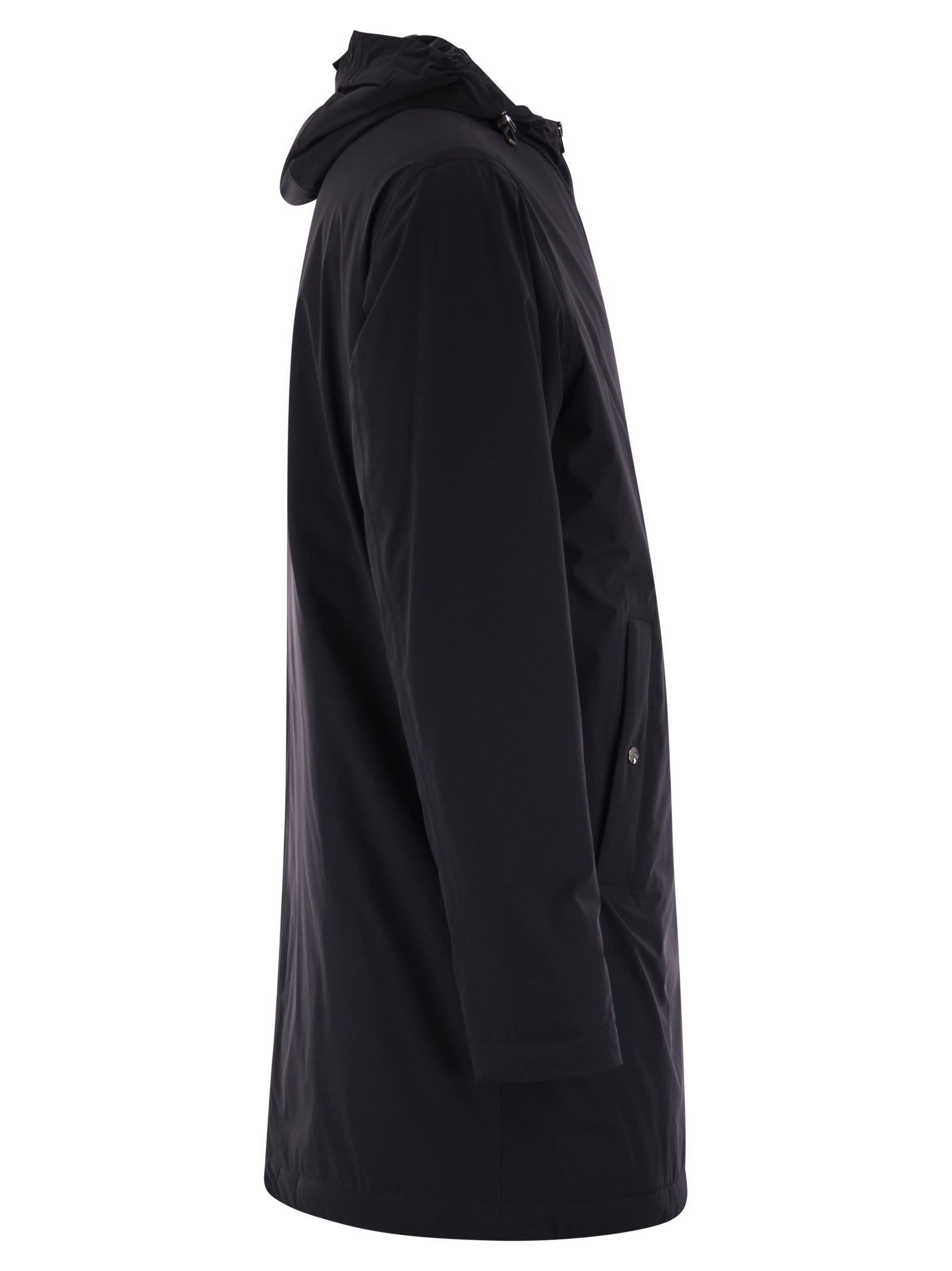 Herno Men Long Nylon Jacket - 3