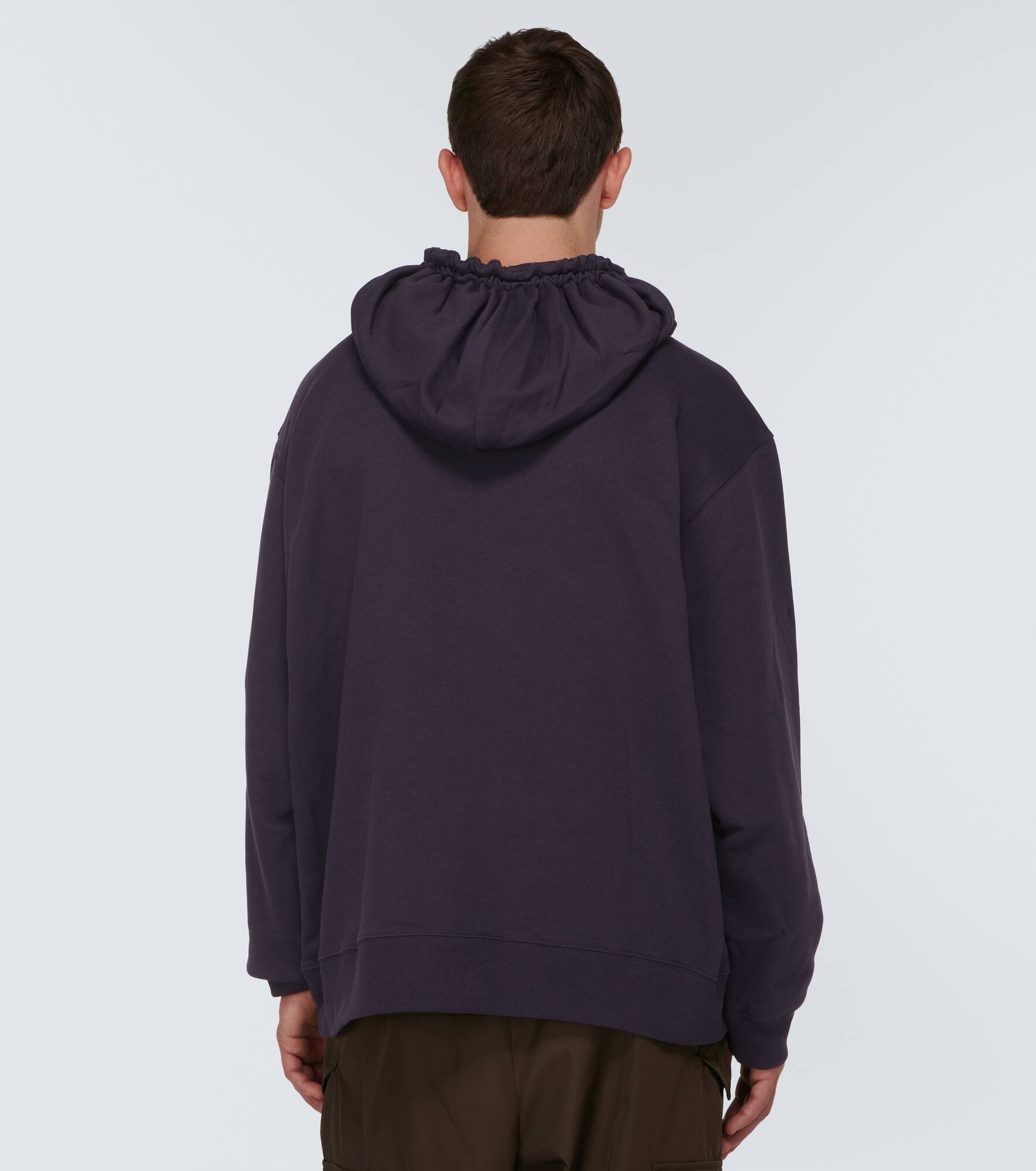 Cotton jersey hoodie - 4