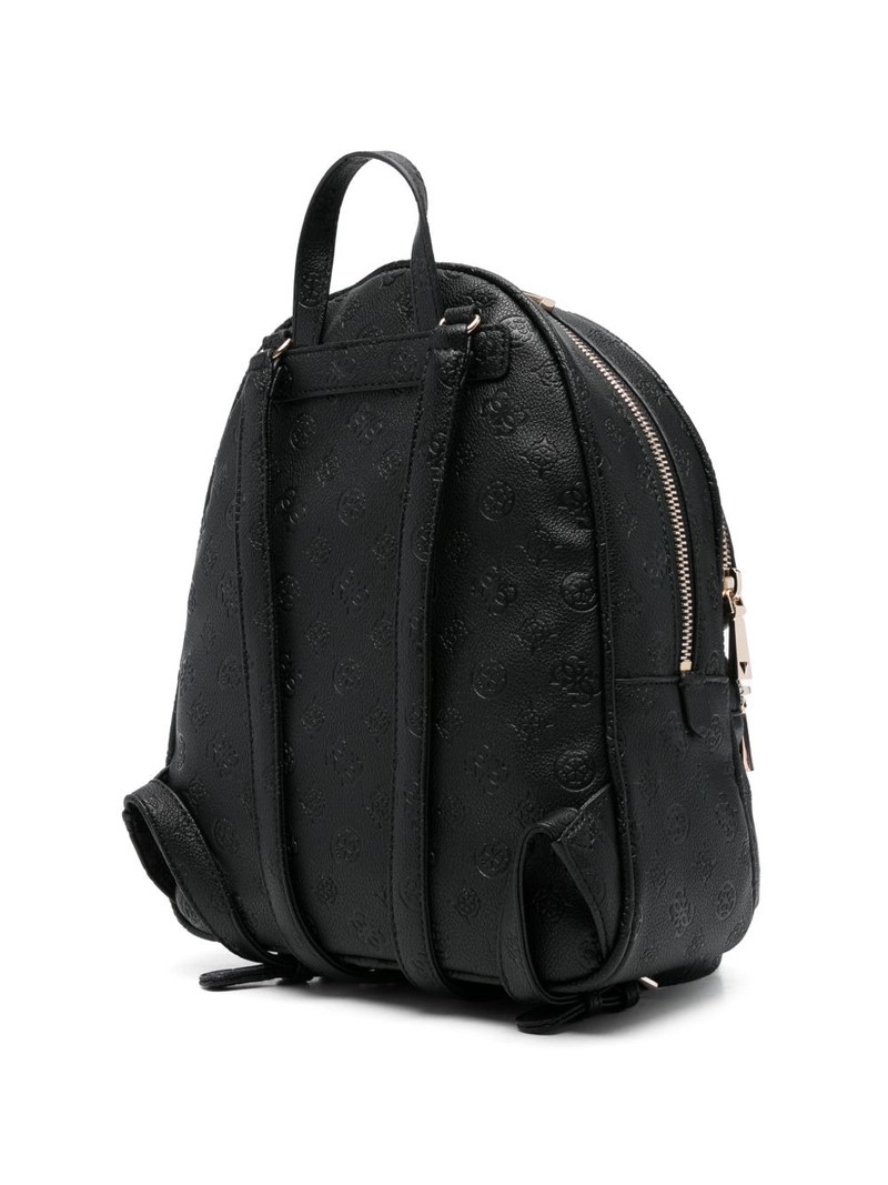 GUESS USA Manhattan embossed zip backpack outlook