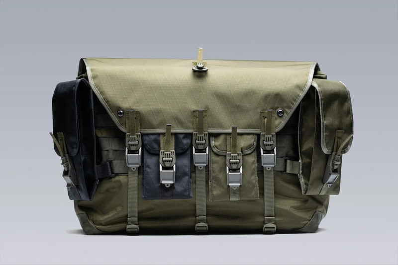 3A-6TS Tec Sys Messenger Einsatztasche Olive 18