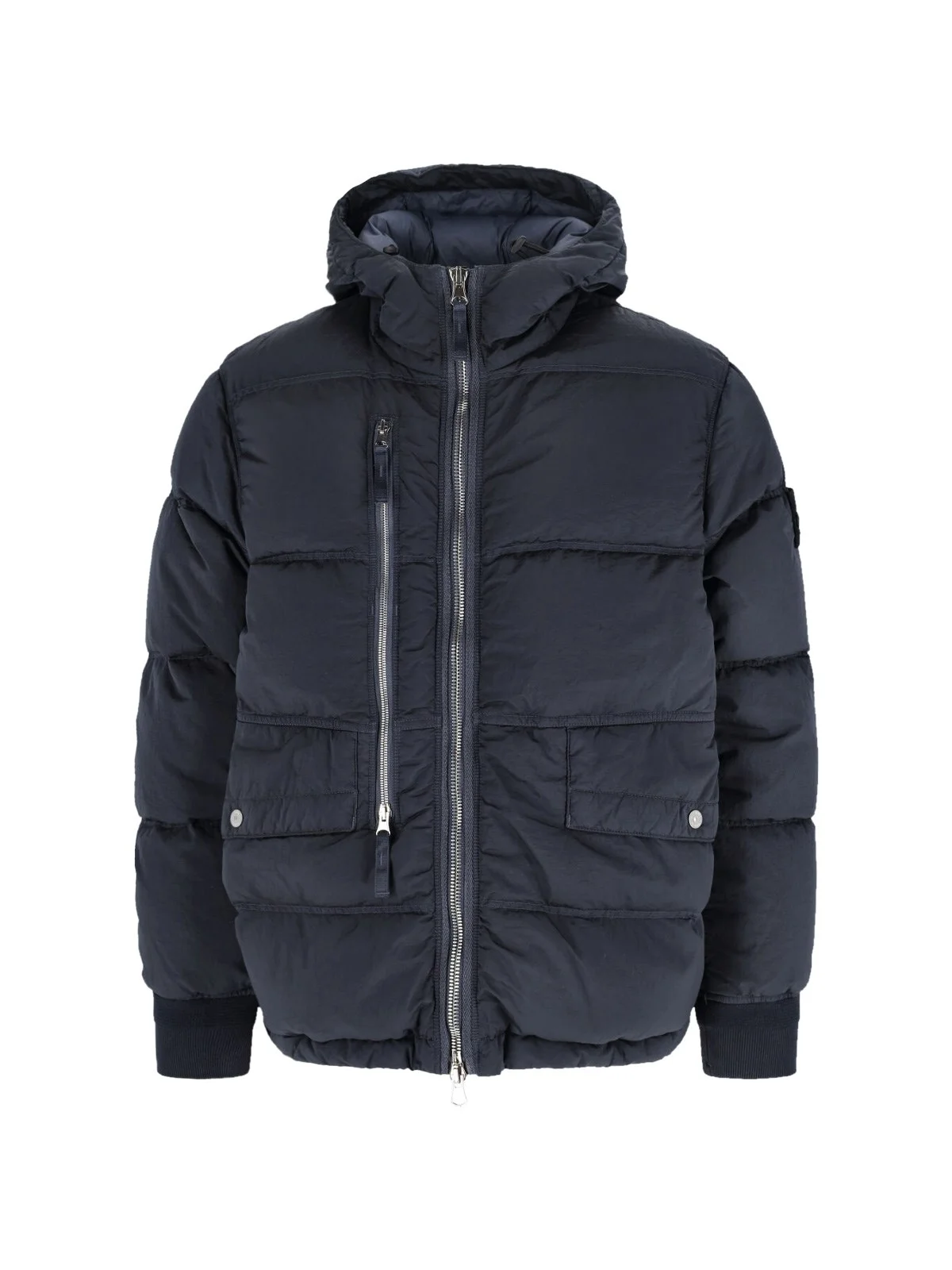 HOODED DOWN JACKET - 1