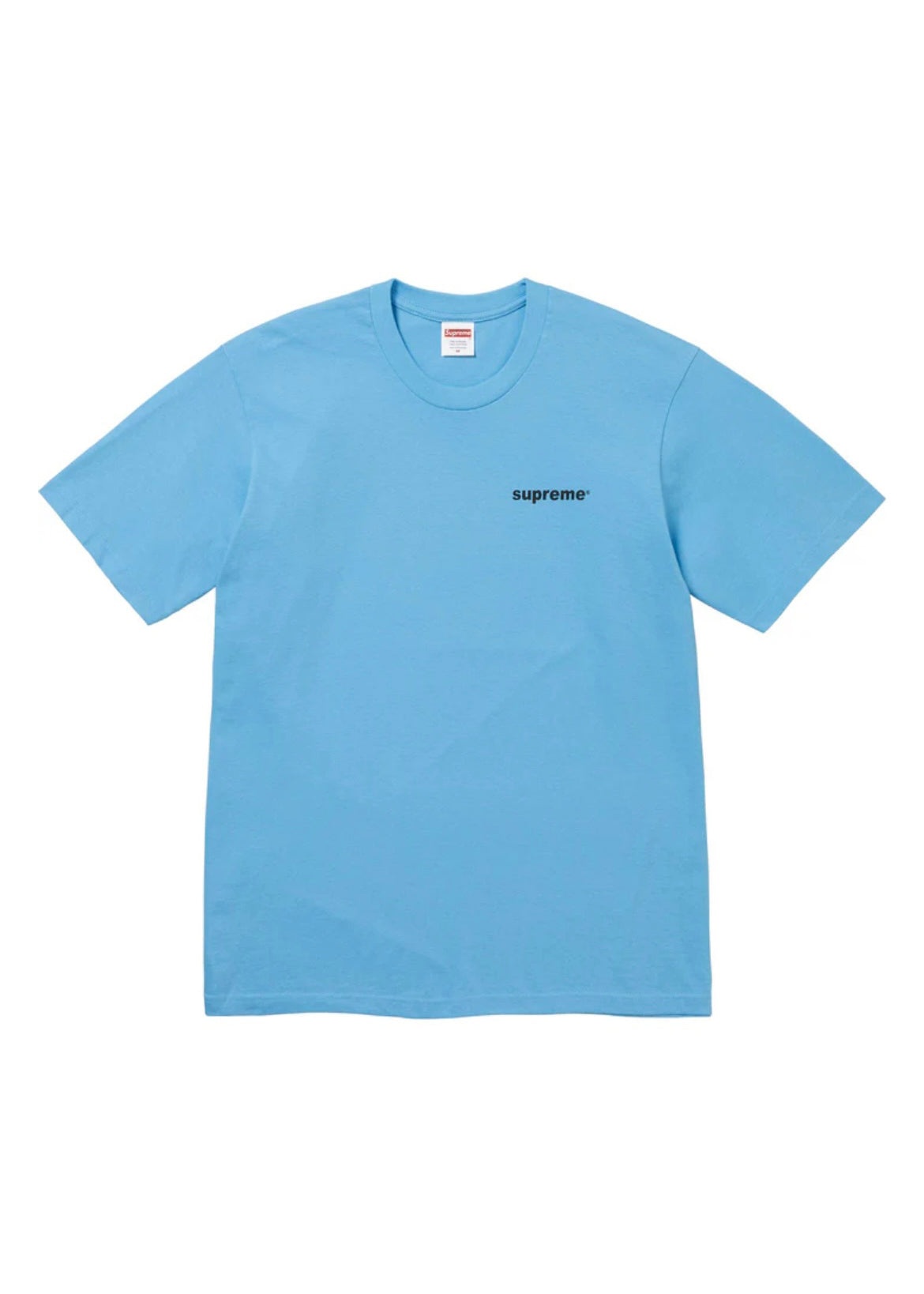 Supreme Blue FUCK MONEY T-Shirt - 1