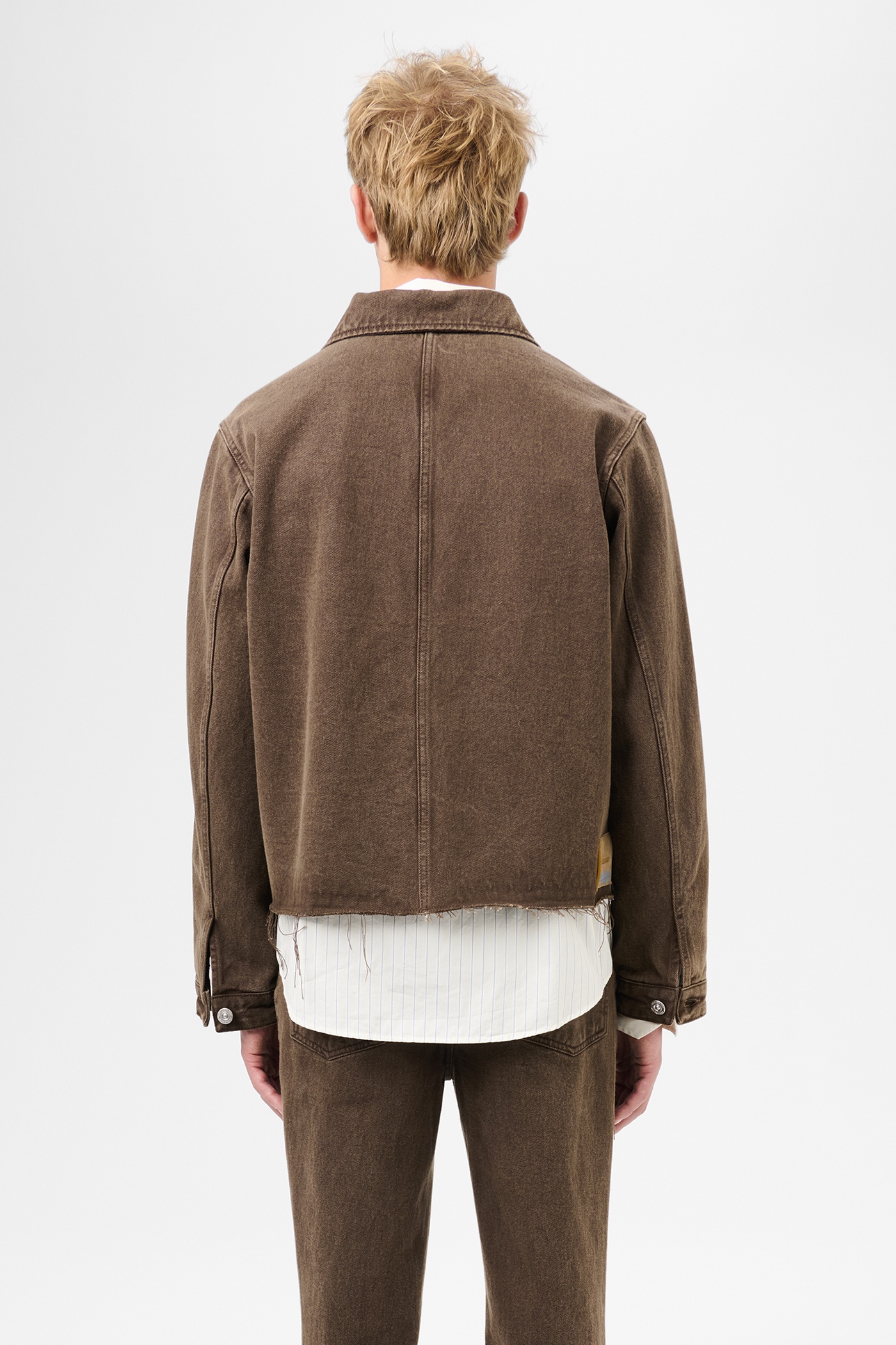 Cut Rebirth Jacket Choco Overdye - 5