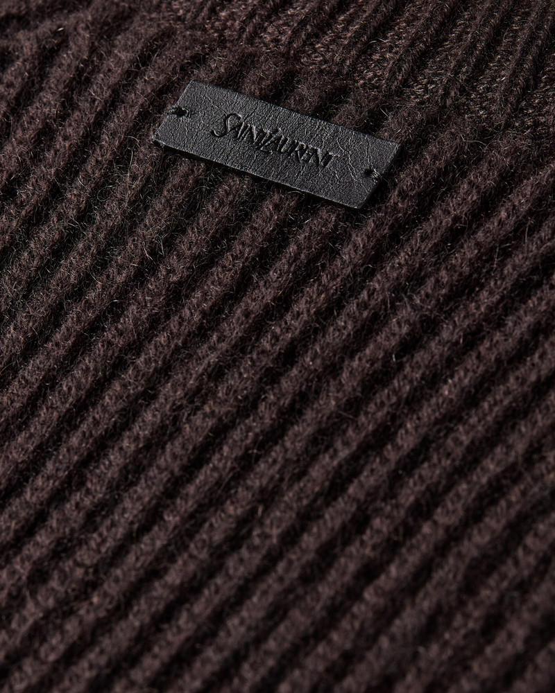 SWEATER IN RIB-KNIT CASHMERE 4