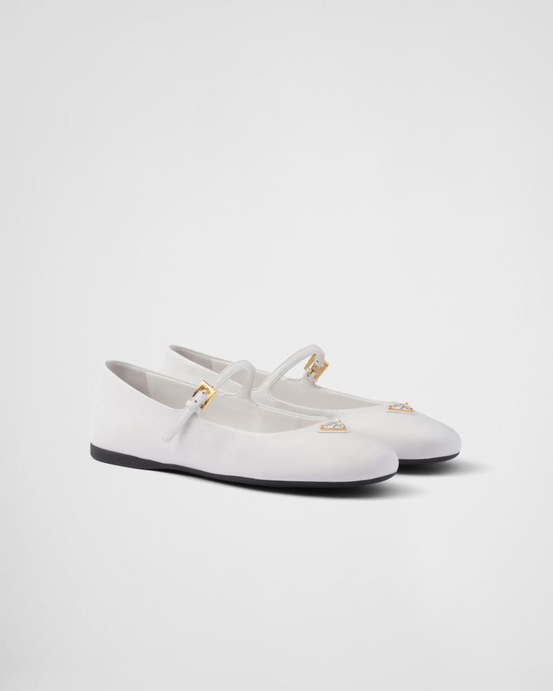 Nappa leather ballerinas - 1