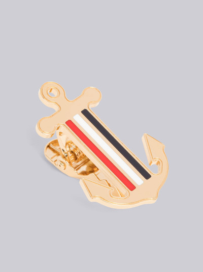 Thom Browne anchor-shape tie bar outlook