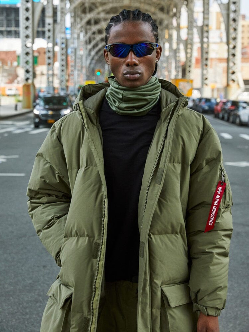 ALPHA INDUSTRIES LONG PUFFER PARKA outlook